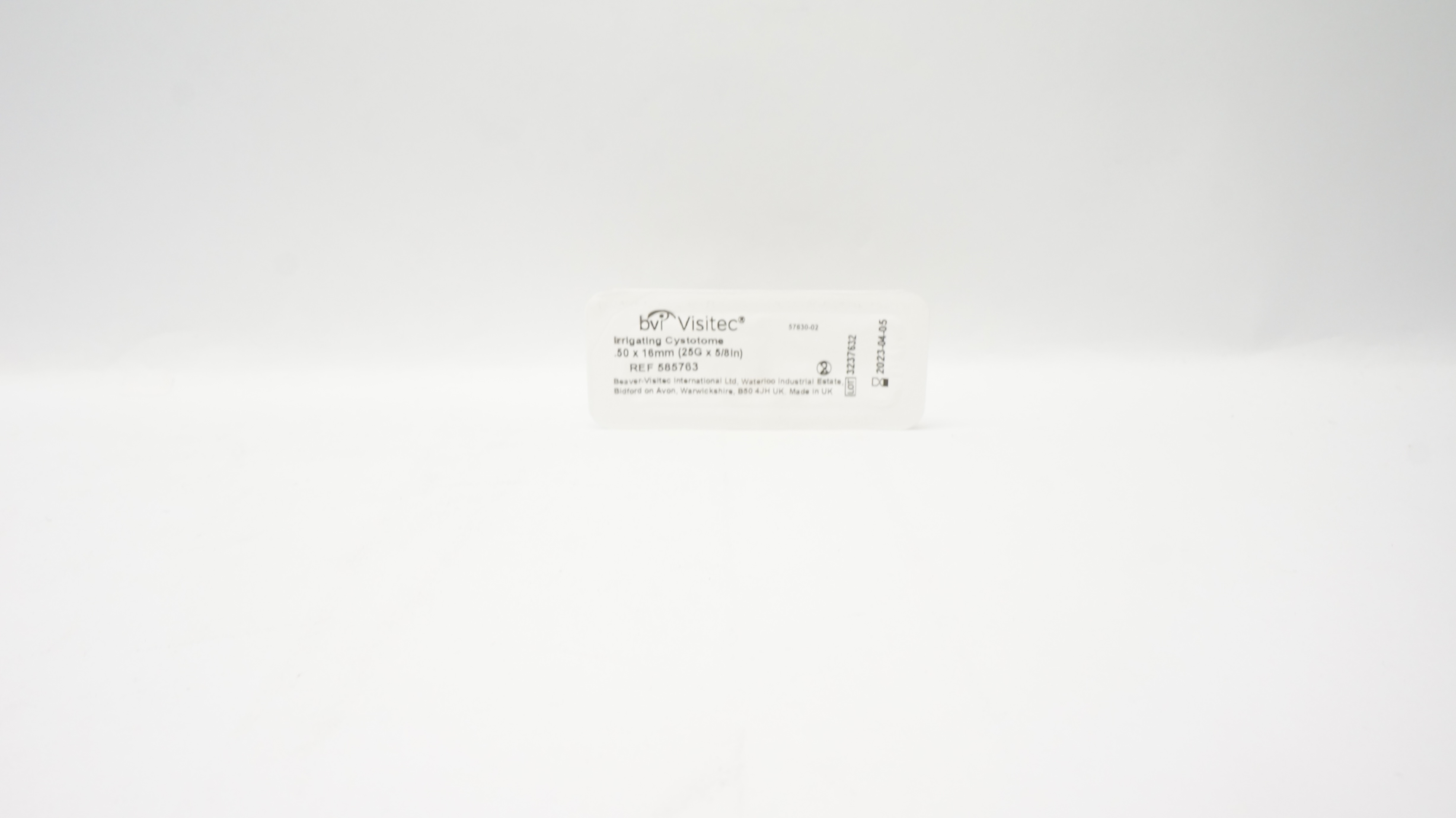 Beaver-Visitec 585763 Irrigation Cystotome 25G x 5/8In (x)