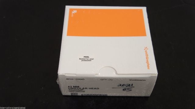 Smith&Nephew 126643 43mm Unipolar Head CO-CR