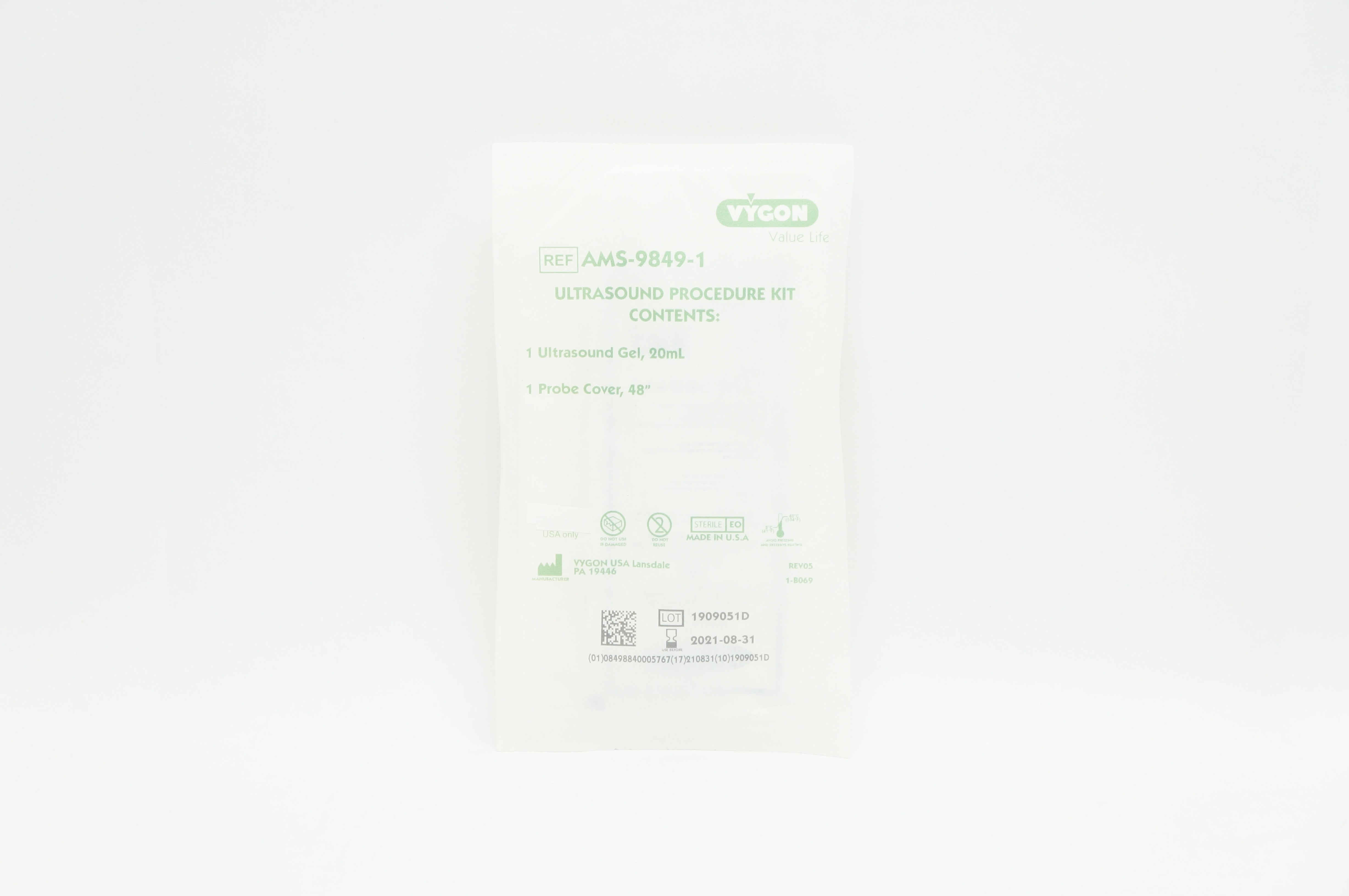 Vygon AMS-9849-1 Ultrasound Procedure Kit