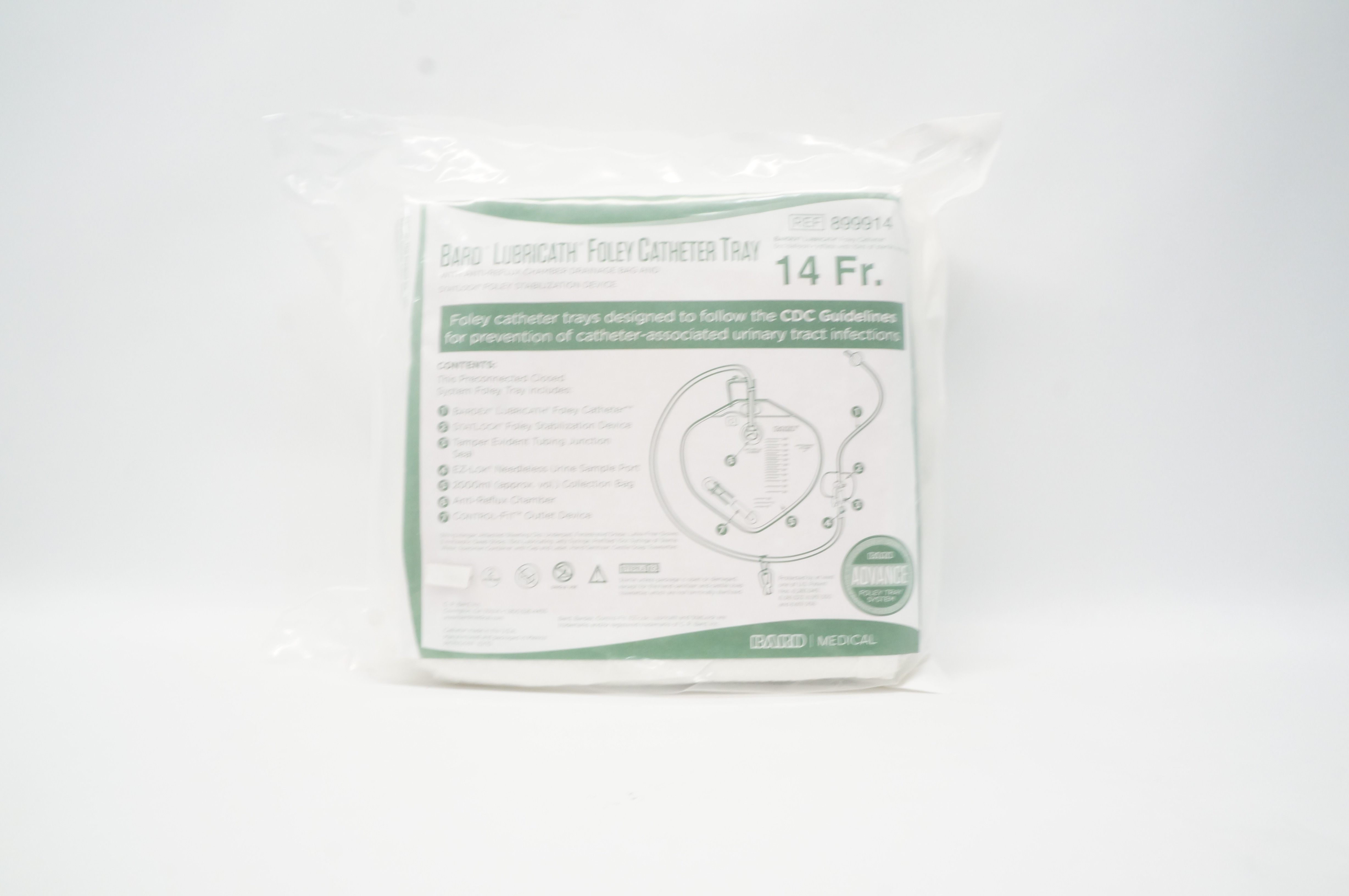 Bard 899914 Lubricath Foley Cath. Tray 14Fr (x)