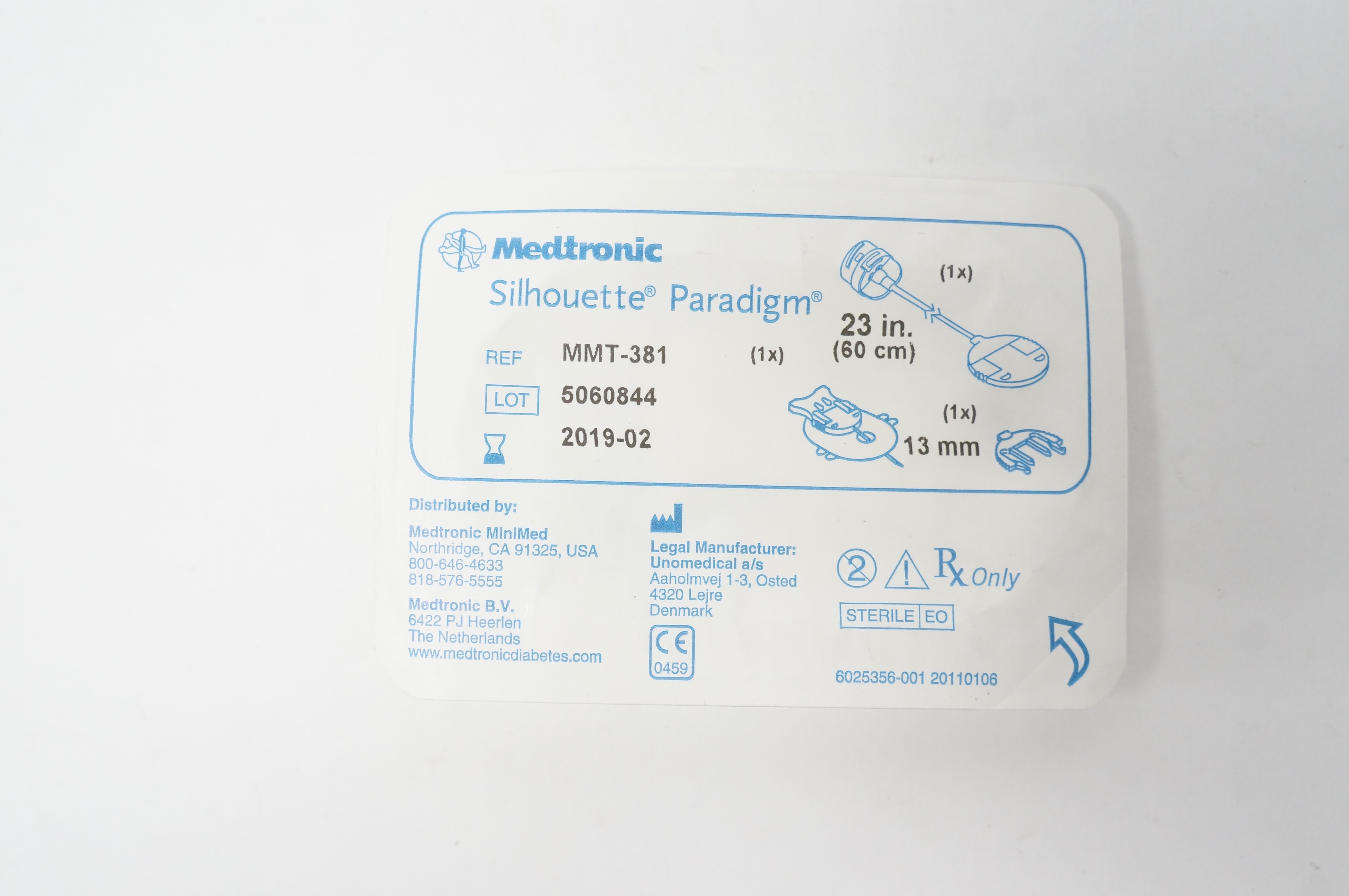Unomedical MMT-381 Medtronic Silhouette Paradigm 23in 13mm (x)