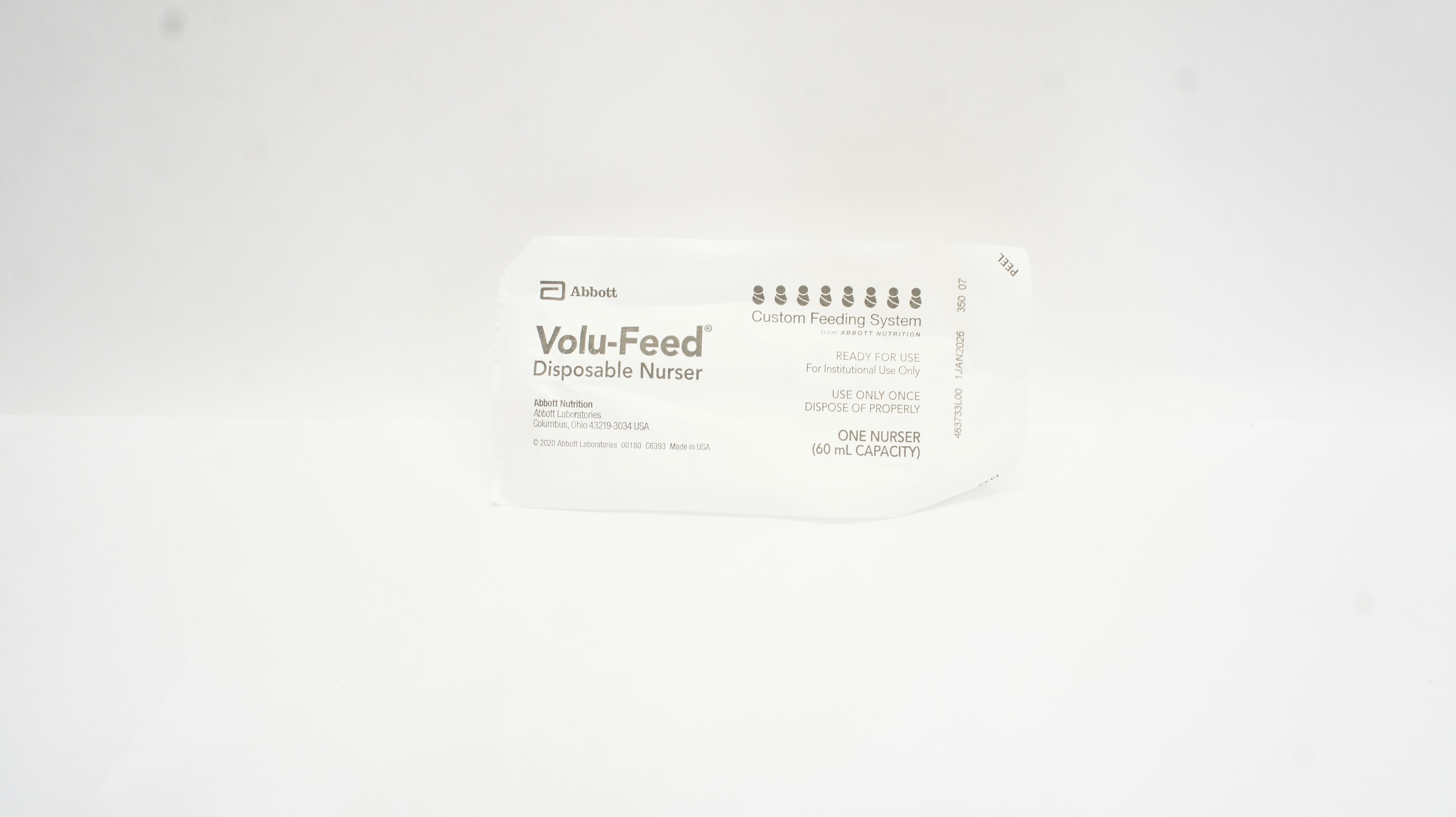 Abbott Volu-Feed Disposable Nurser 60mL Capacity