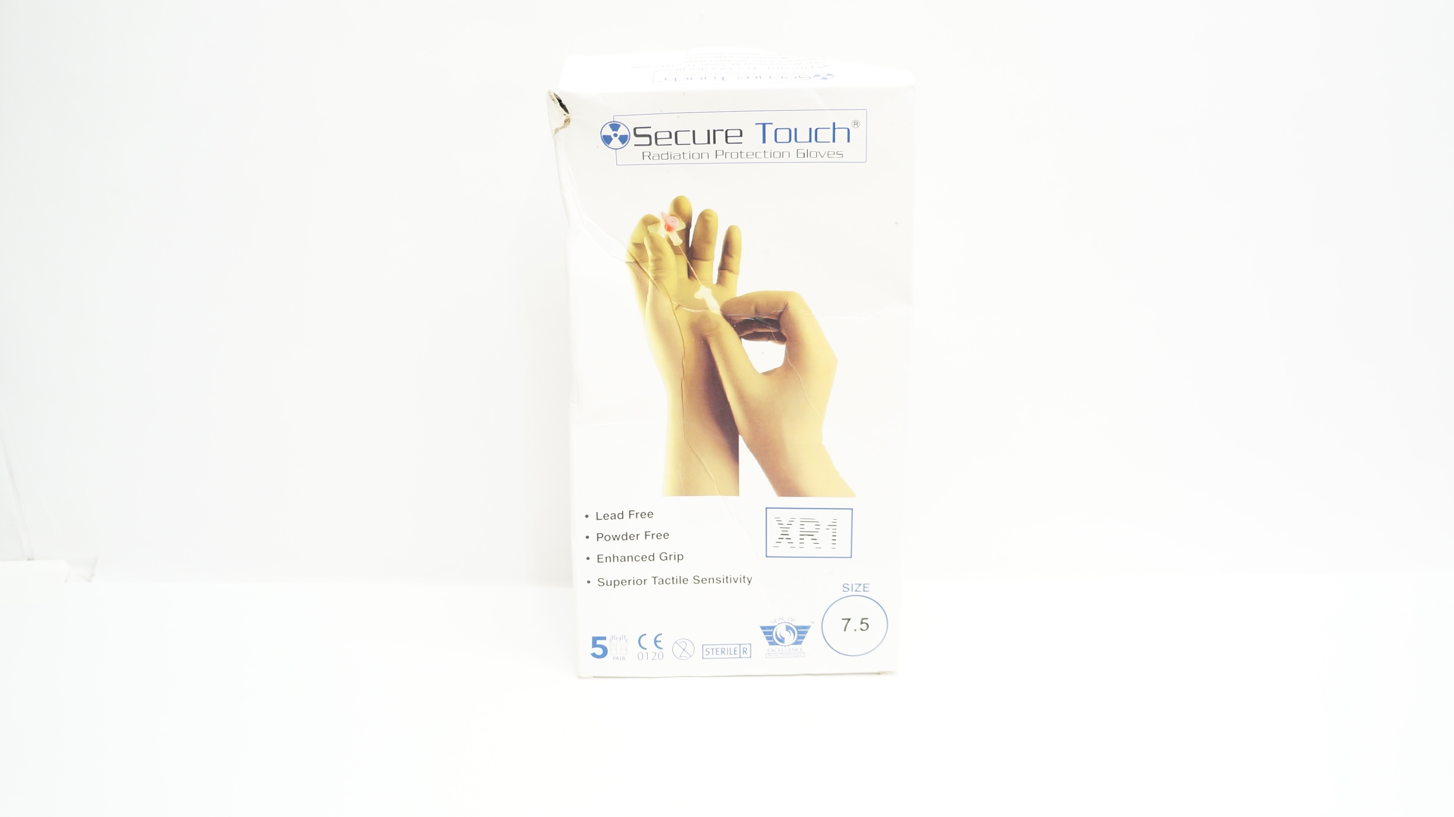 Barrier UFGL20B4 Secure Touch Radiation Protection Gloves 7.5 - Box of 3 (x)