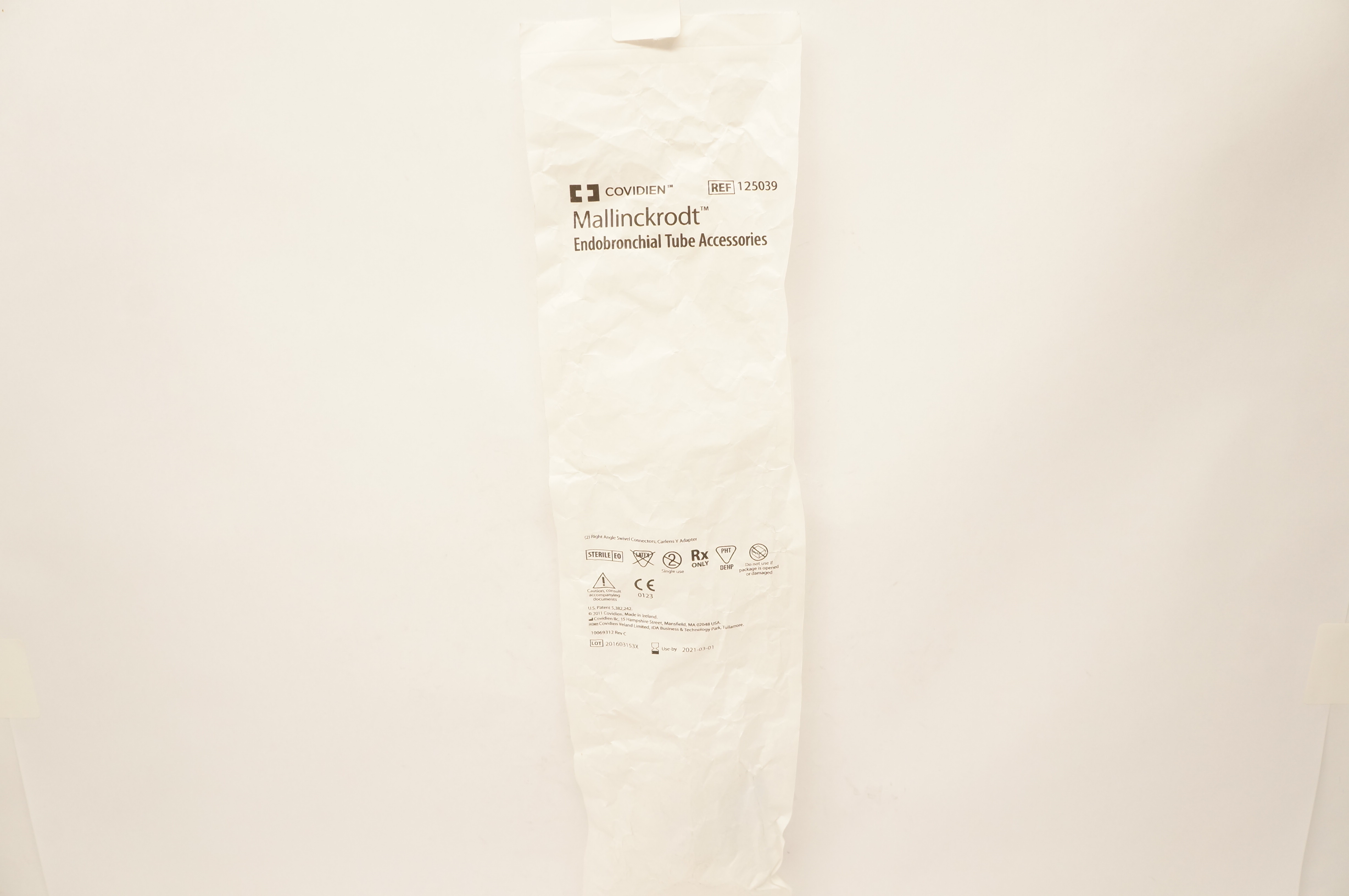 Covidien 125039 Mallinckrodt Endobronchial Tube Accessories (x)