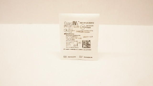 Bard FP-24-AD012 GuardIVa Hemostatic IV Dressing 1inch x 7mm