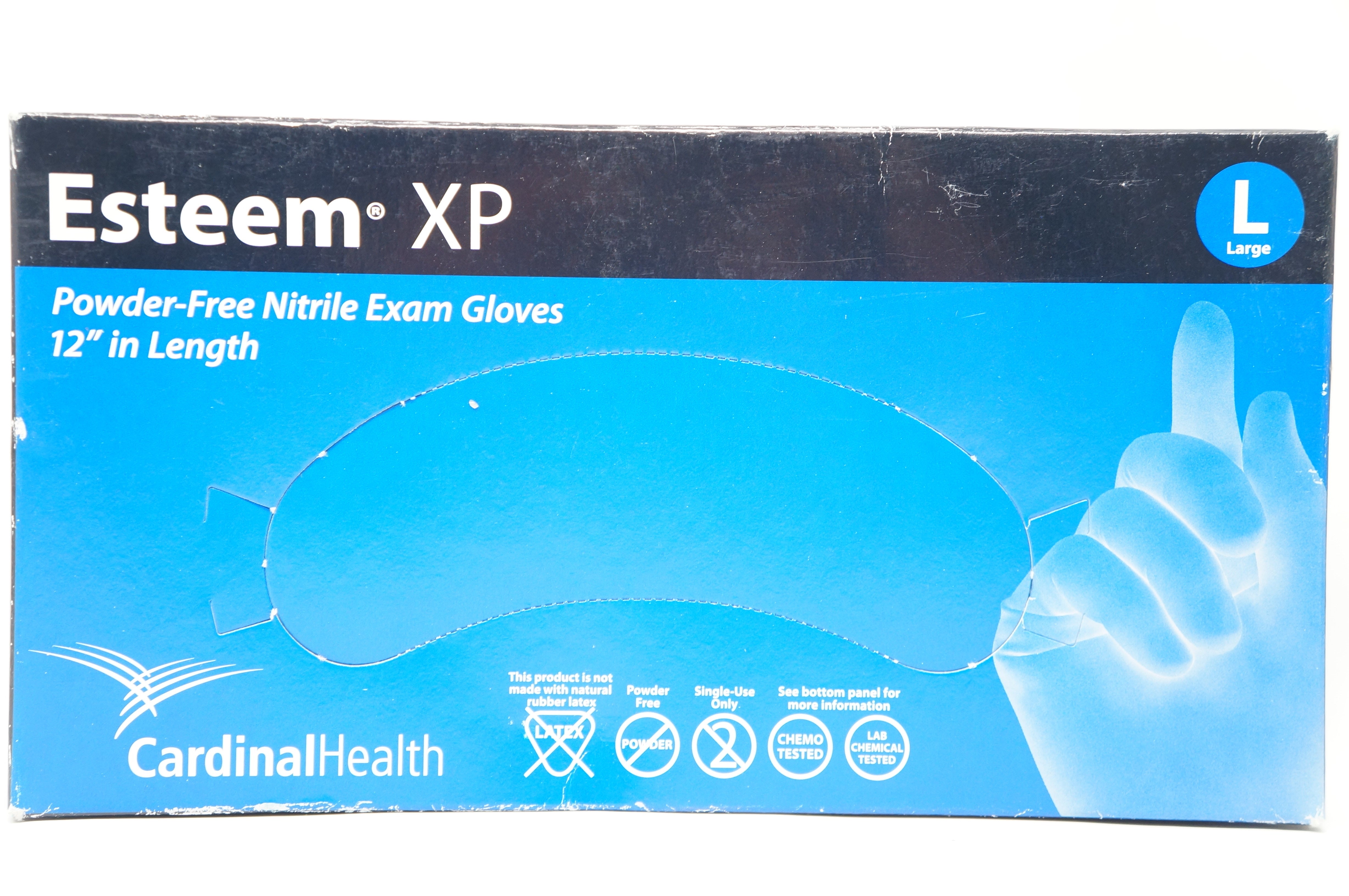 Cardinal Health N8853XP Esteem XP Nitrile Exam Gloves 12in. L (x) - Box of 50