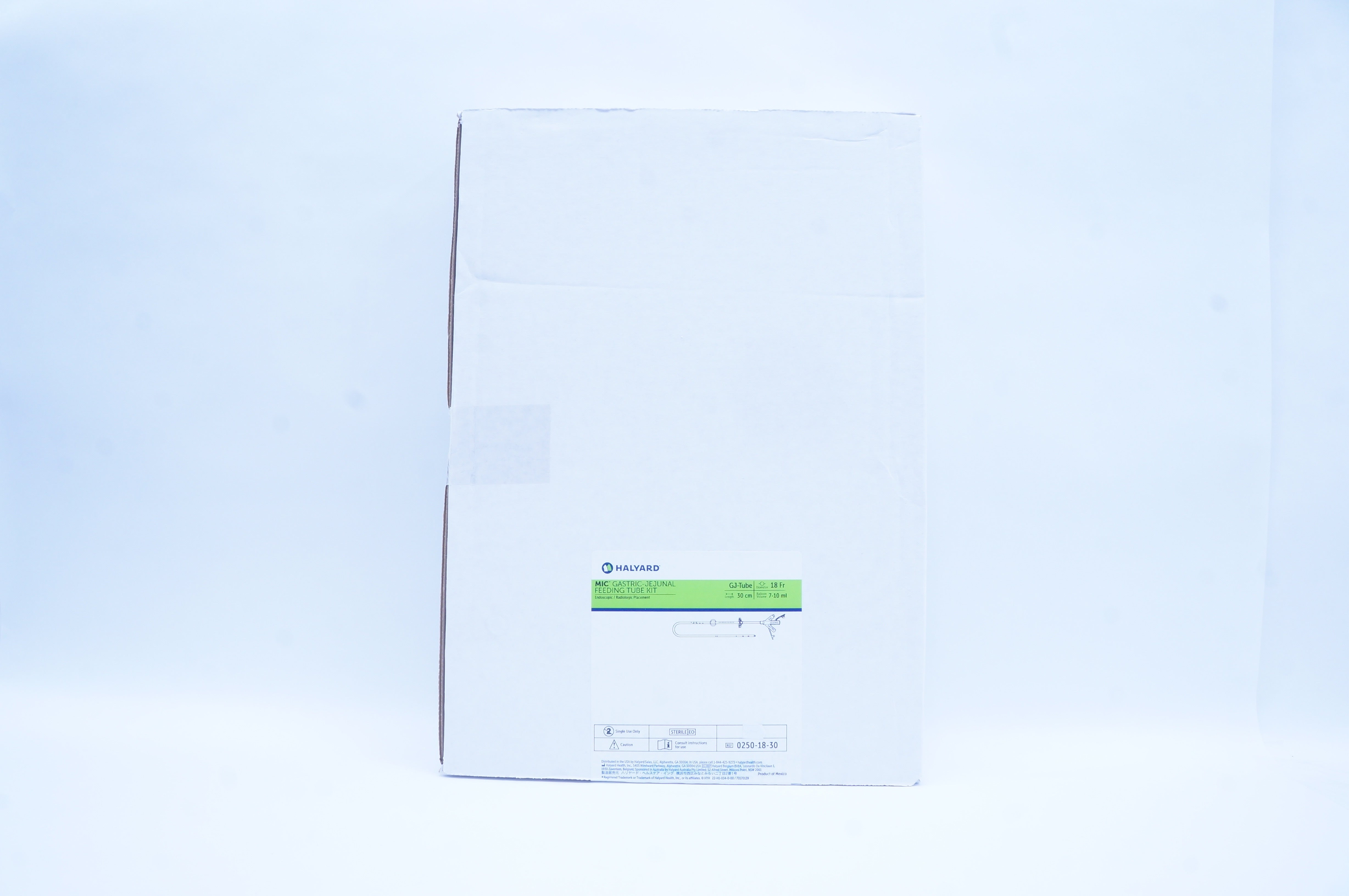 Halyard 0250-18-30 MIC Gastric-Jejunal Feeding Tube Kit GJ-Tube 18Fr x 30cm (x)