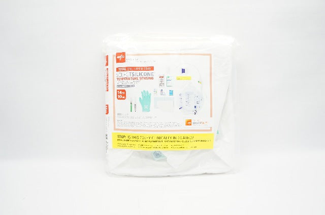 Medline URO170814TSQ Urology SelectSilicone Foley Cath.Tray 10mL 14Fr (x)