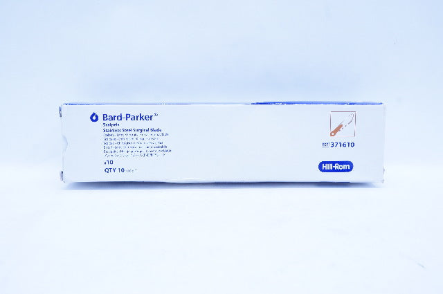 Bard-Parker 371610 Surgical Stainless Steel Surgical Blade #10 (x) - Box of 10