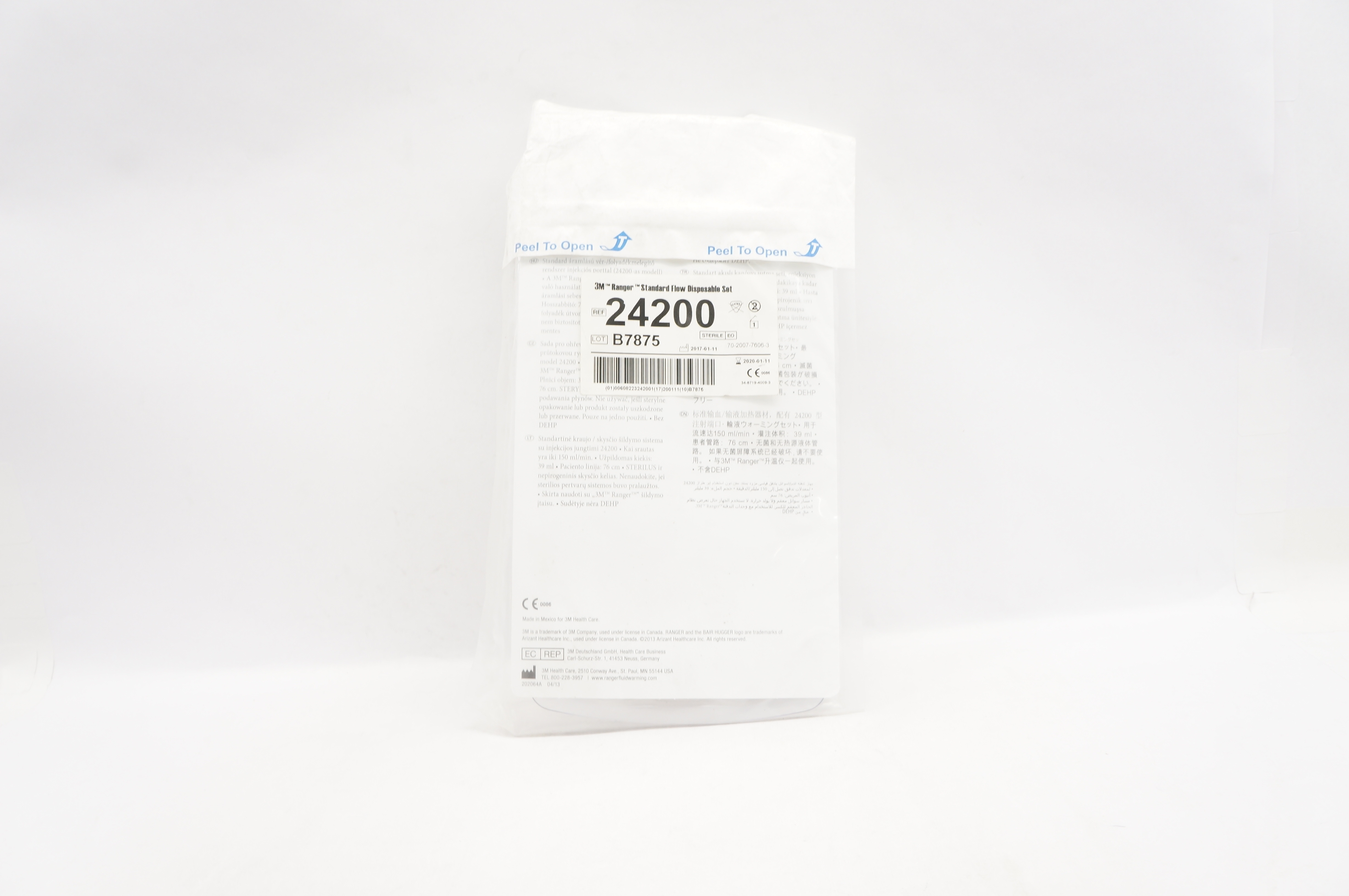 3M 24200 Ranger Blood/Fluid Warming System Standard Flow (x)