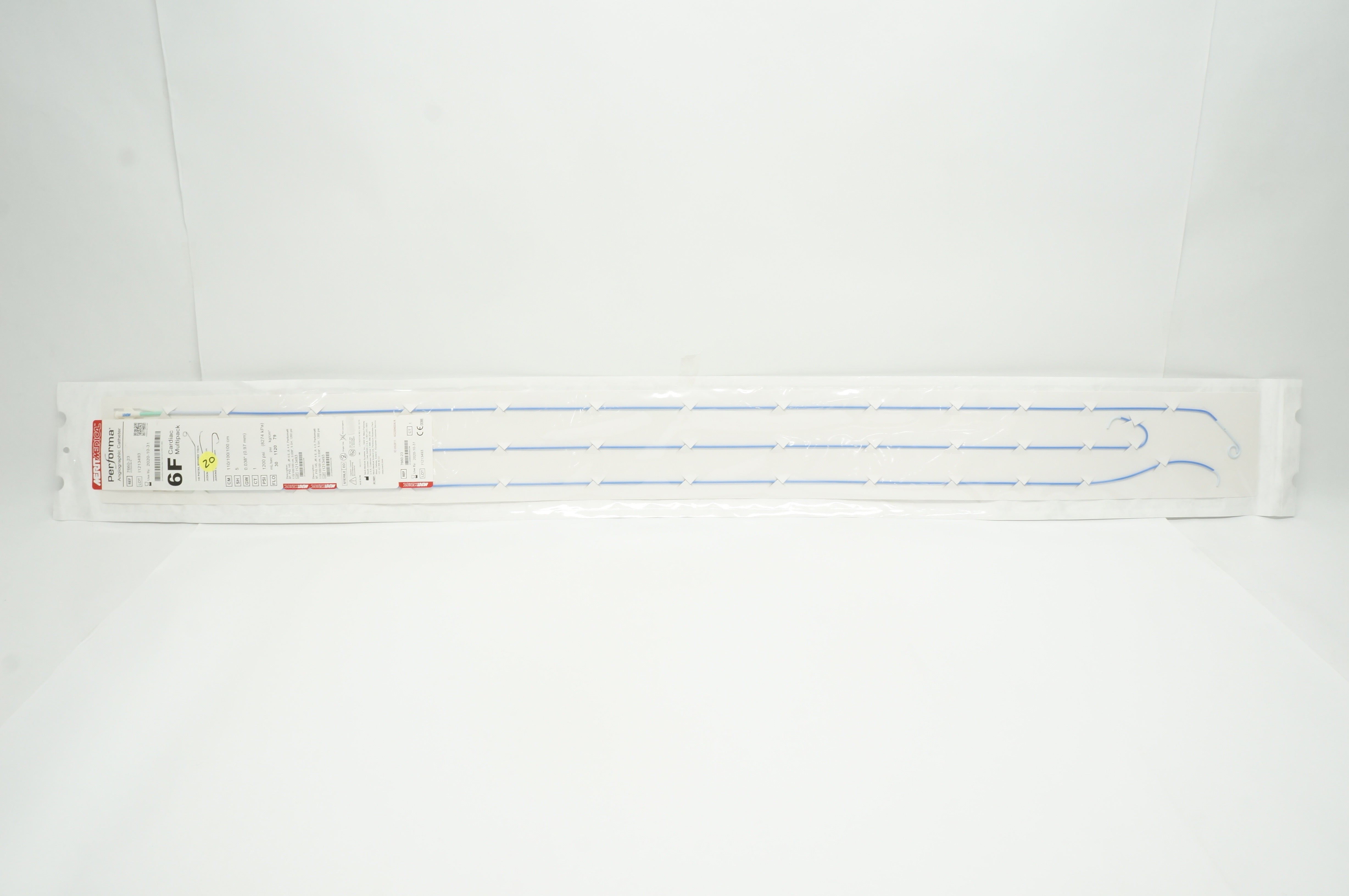 Merit Medical 7660-23 Performa Angiographic Cath 6F (x)
