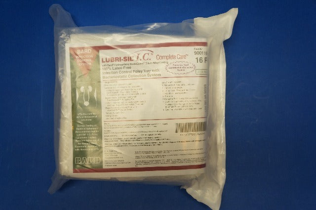 Bard 900116 Lubri-Sil Complete Care Infection Control Foley Tray 16Fr. (x)