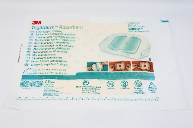 3M 90802 Tegaderm Absorbent Clear Acrylic Dressing 5-3/4inch x 6inch (x)