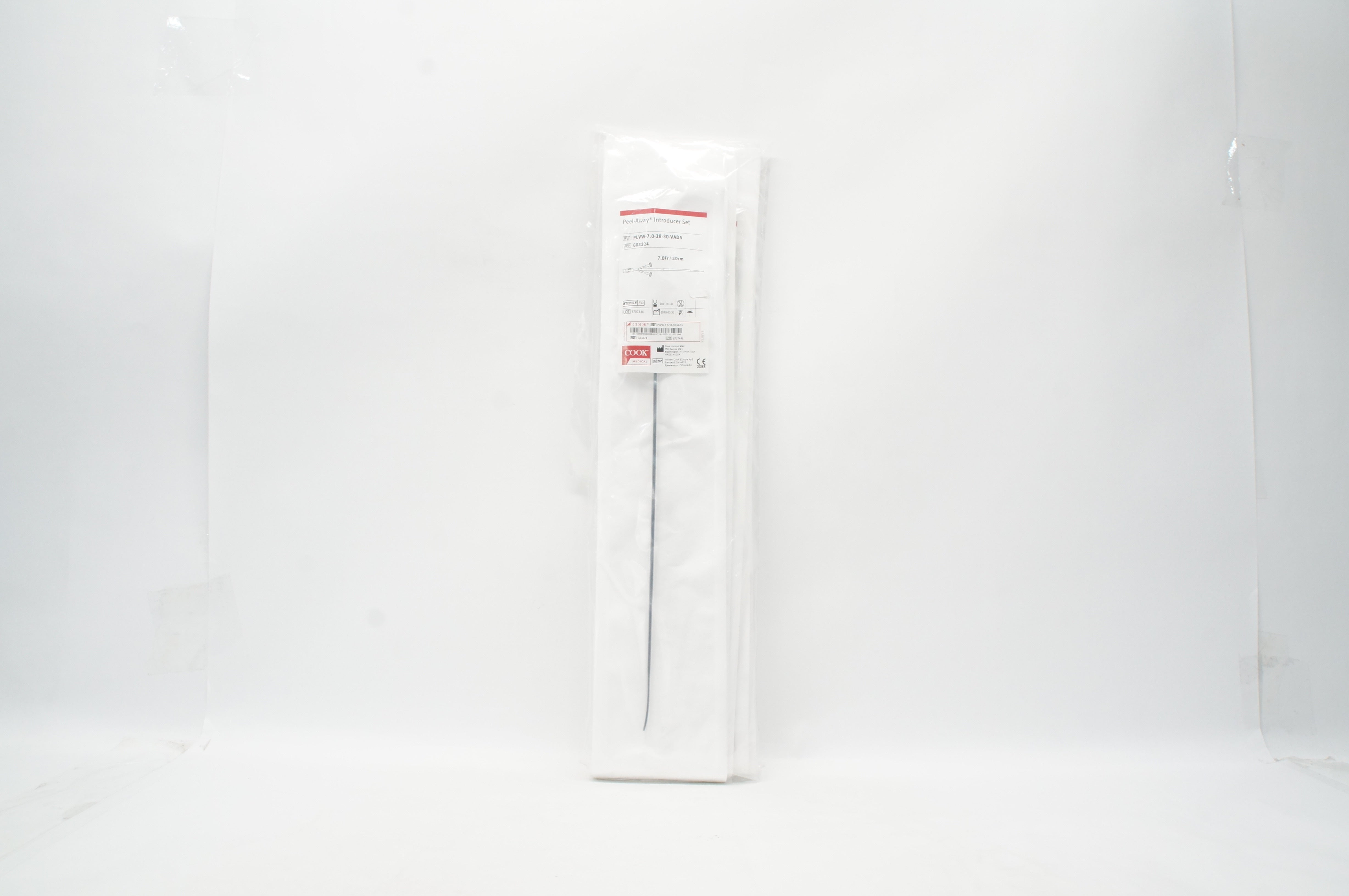 Cook Medical G03224 Peel-Away Introducer Set 7.0Fr x 30cm (x)