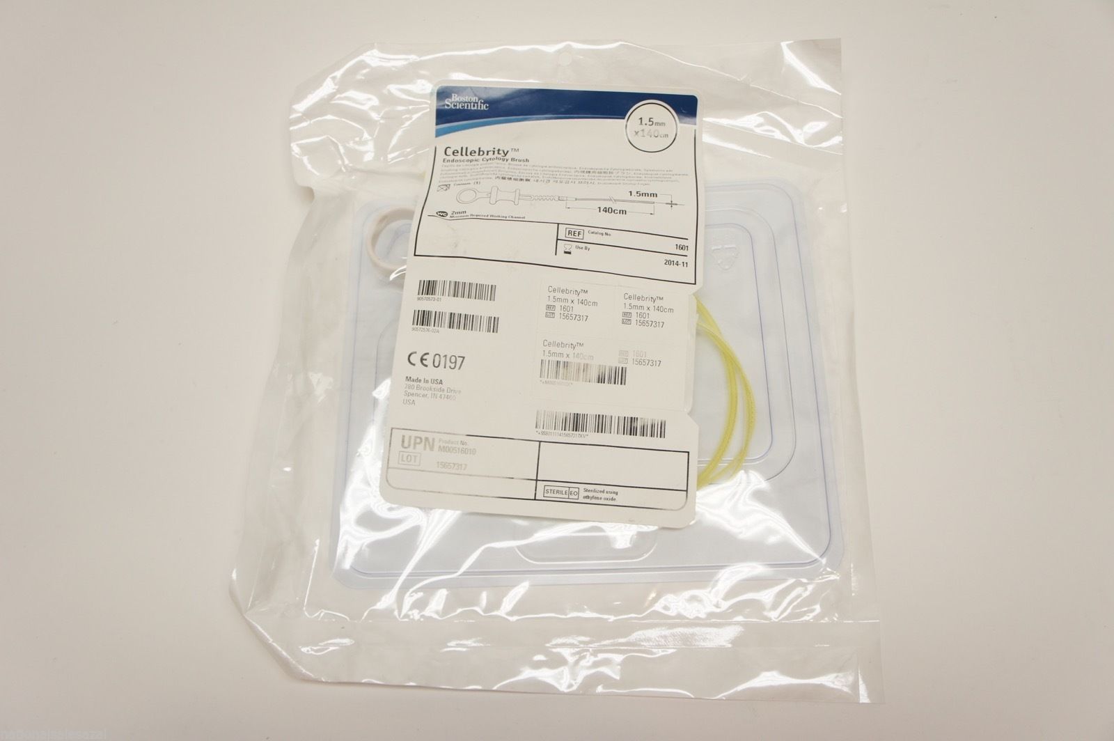 1601 ~ Boston Scientific Endoscopic Cytology Brush 1.5mm x 140cm (x)