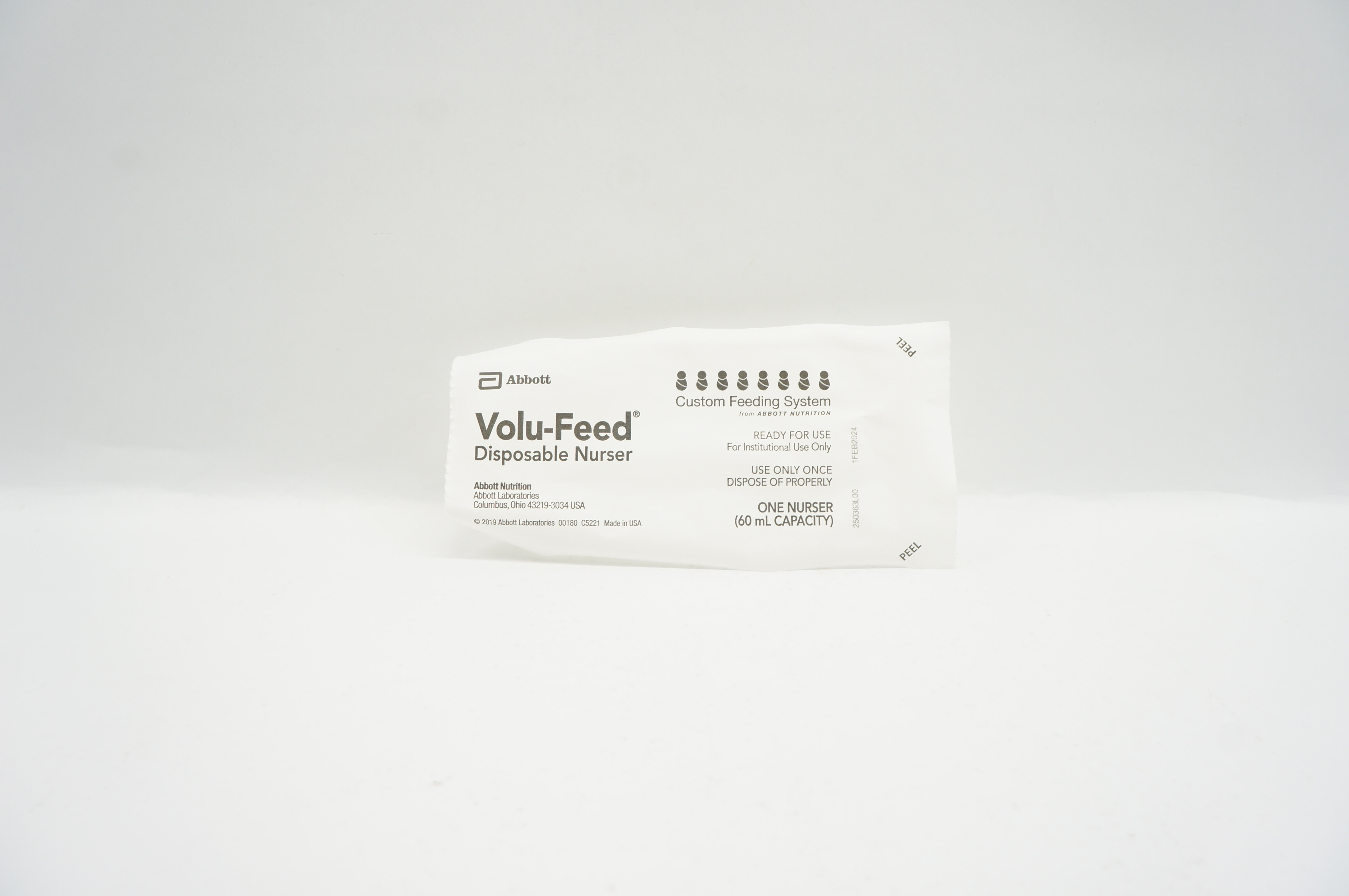Abbott Volu-Feed Disposable Nurser One Nurser 60 ml