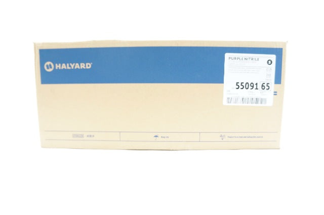 Halyard 55091 Purple Nitrile Powder-free Exam Gloves, Small - Case of 200