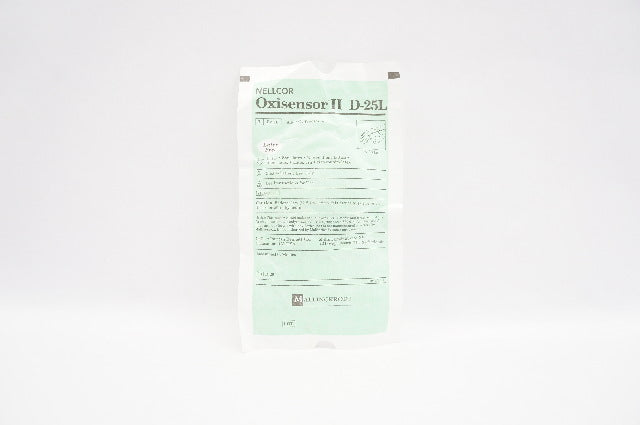 Mallinckrodt D-25L Nellcor Oxisensor II,  O2 Transducer,  Adult >30kg