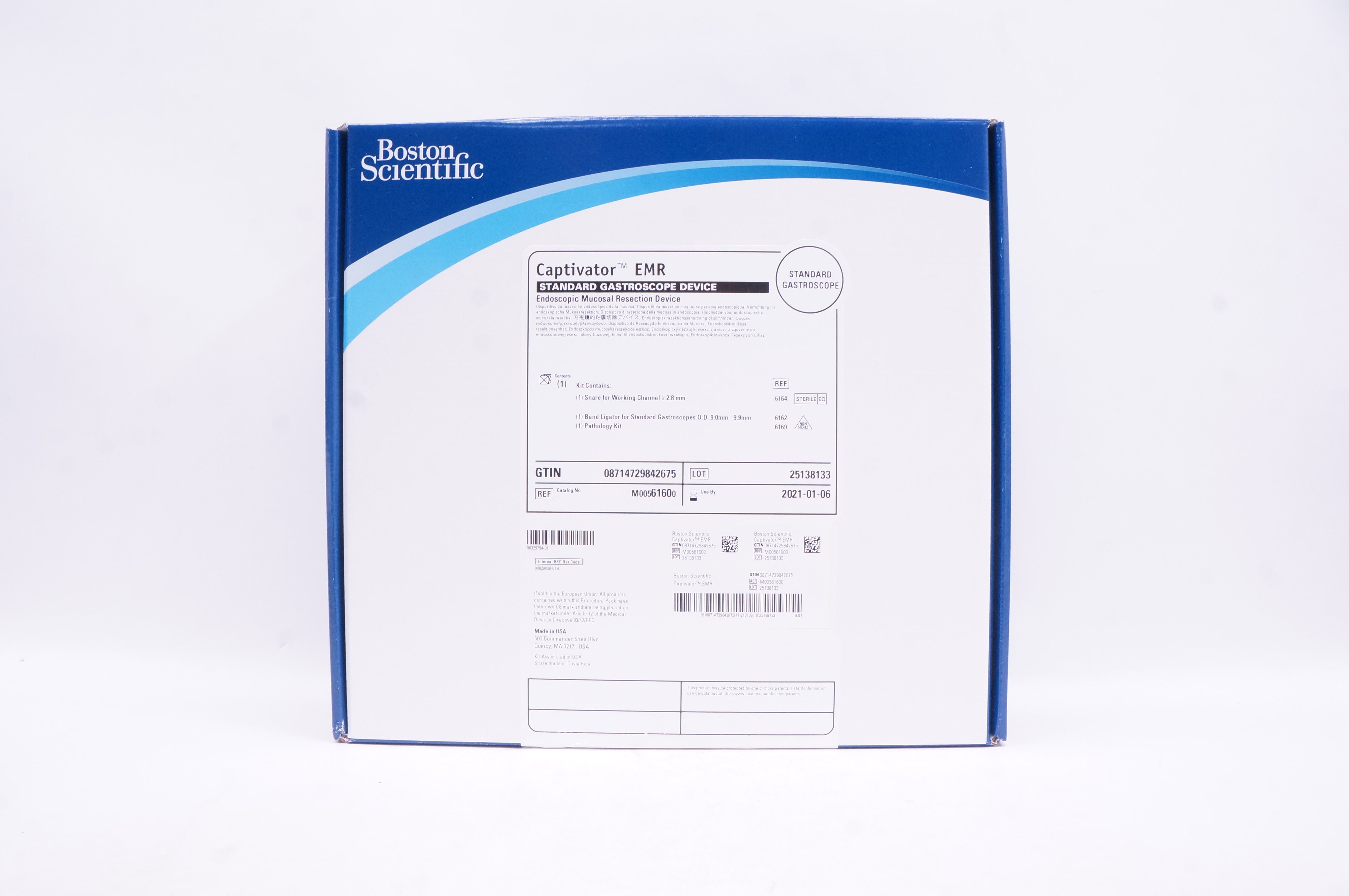 Boston Scientific 6160 Captivator EMR Standard Gastroscope Device  (x)