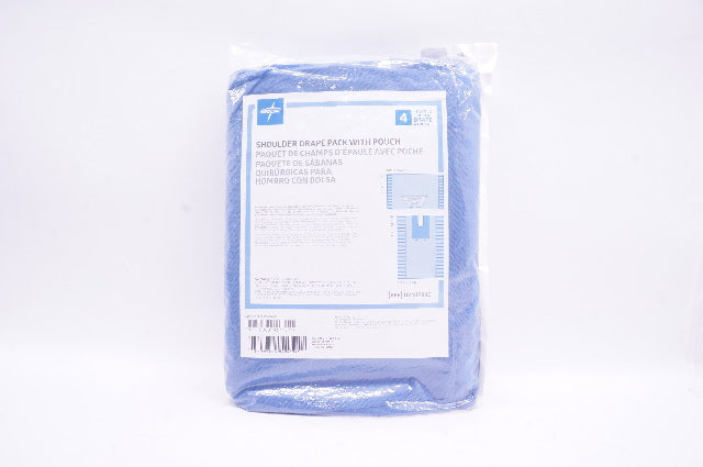 Medline DYNJP8401 Shoulder Drape Pack W/ Pouch, Level 4 100 x 66 x 77 x 114inch