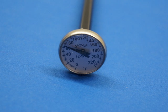 Sigma Thermometer Self Indicating Bimetallic 0 to 220 deg Fahrenheit ~ Box of 12