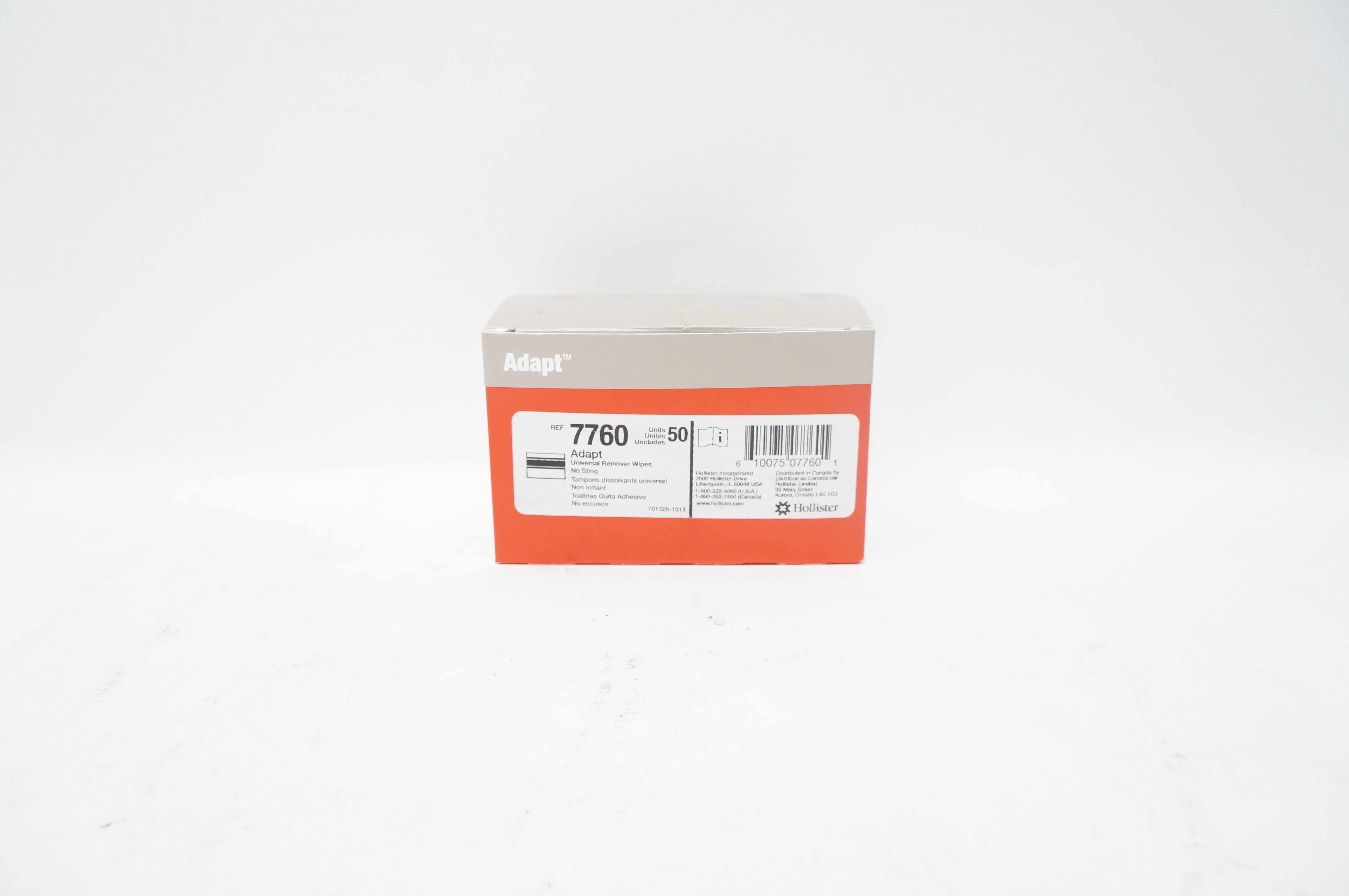 Hollister 7760 Adapt Universal Remover Wipes - Box of 25