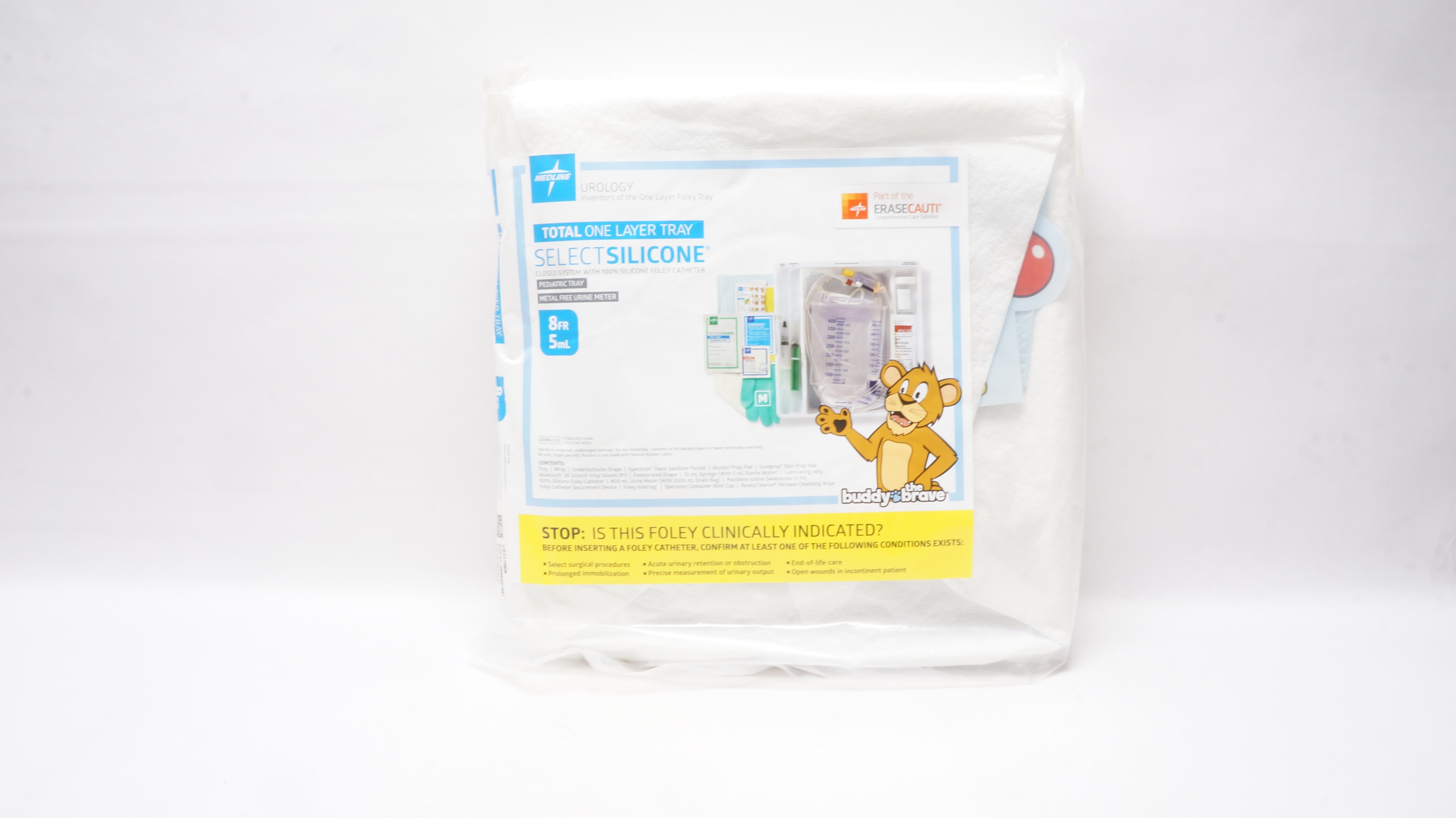 Medline URO170808 Urology SelectSilicone Foley Tray 5mL x  8Fr (x)