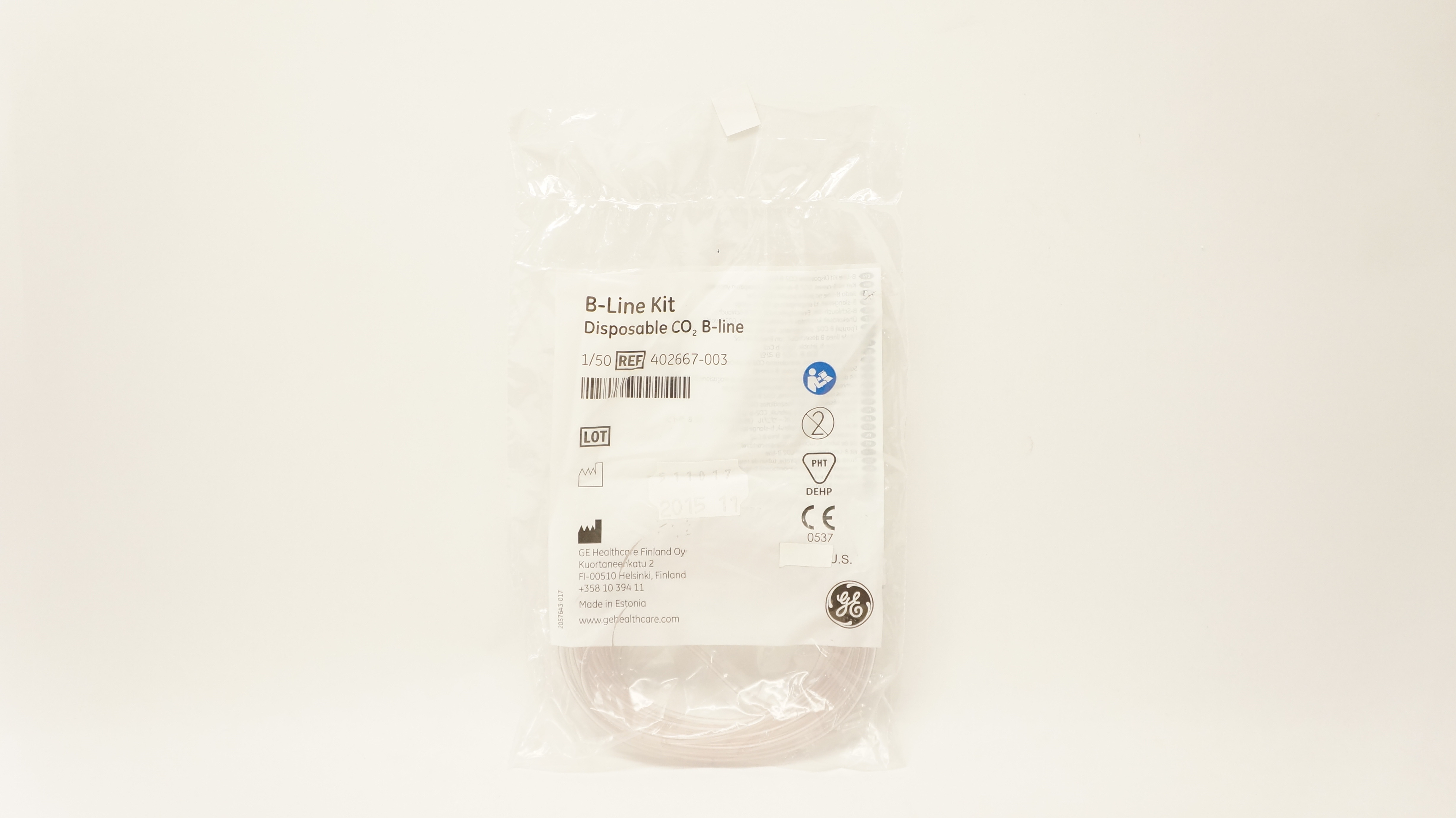 GE Healthcare 402667-003 B-Line Kit CO2 B-Line