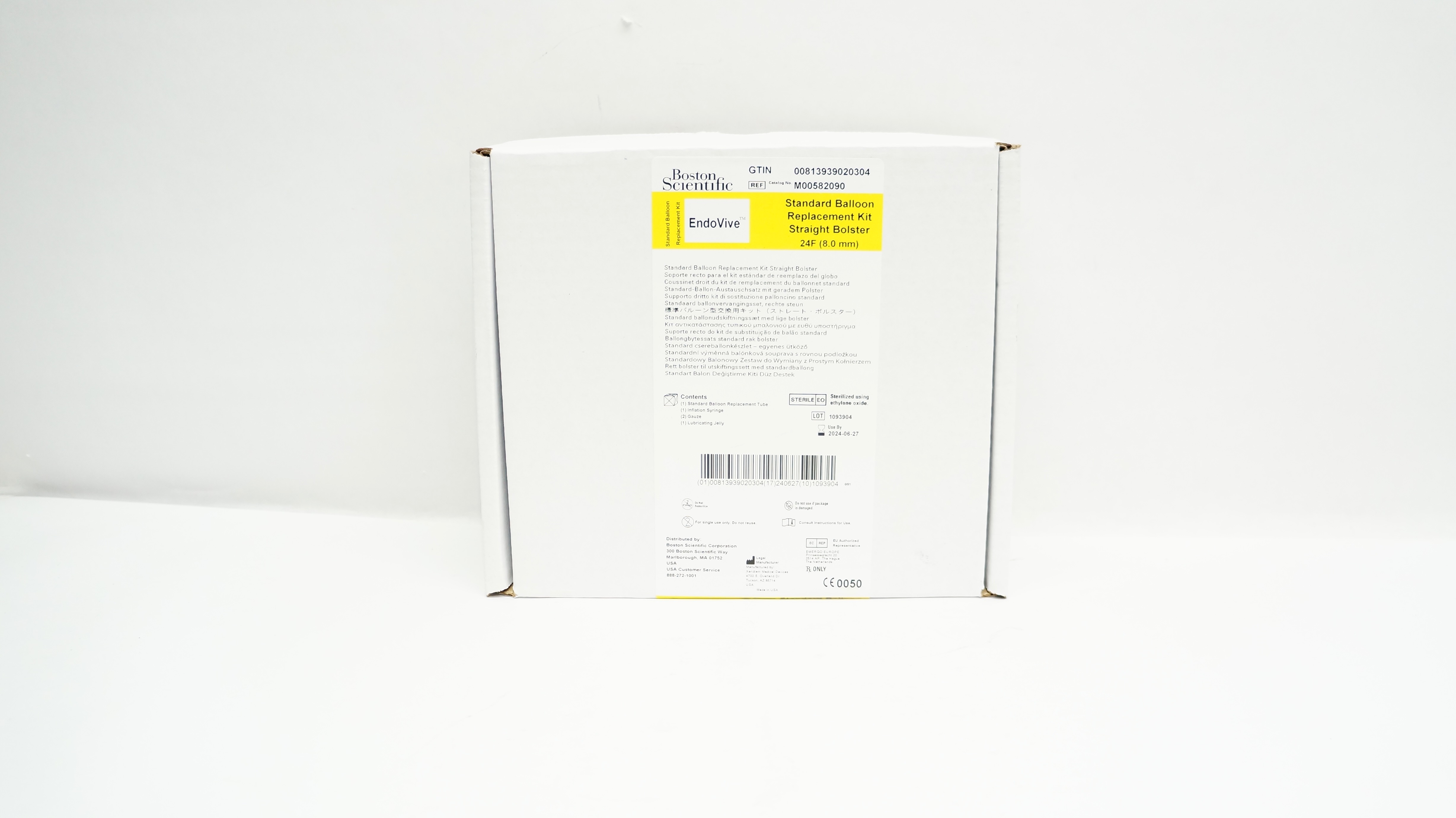 Boston Scientific M00582090 EndoVive Standard Balloon Replacement Kit 24F