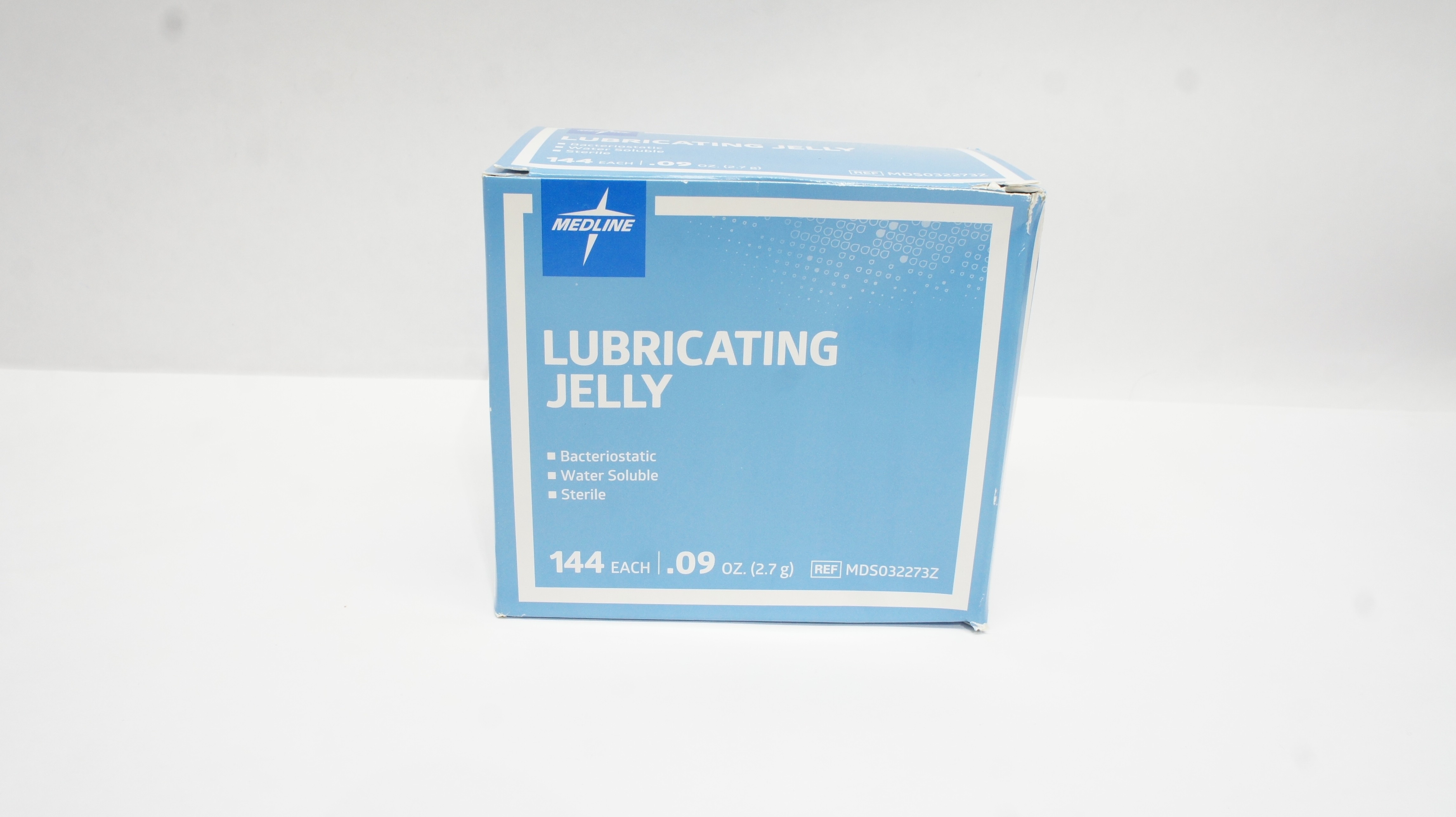 Medline MDS032273Z Lubricating Jelly 0.09oz (x) - Box of 144