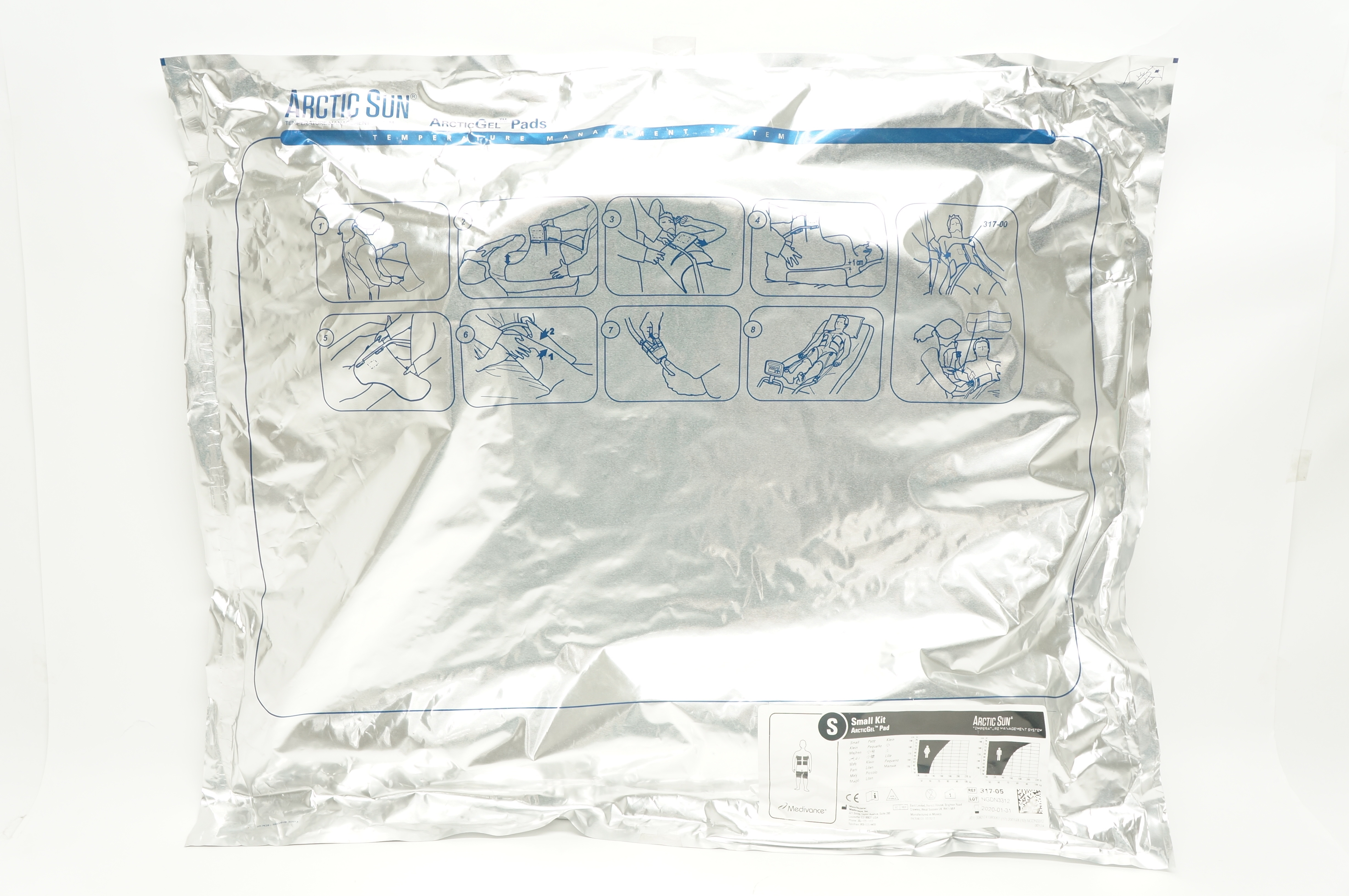 Medivance 317-05 ArcticGel Pad, Small Kit (x)