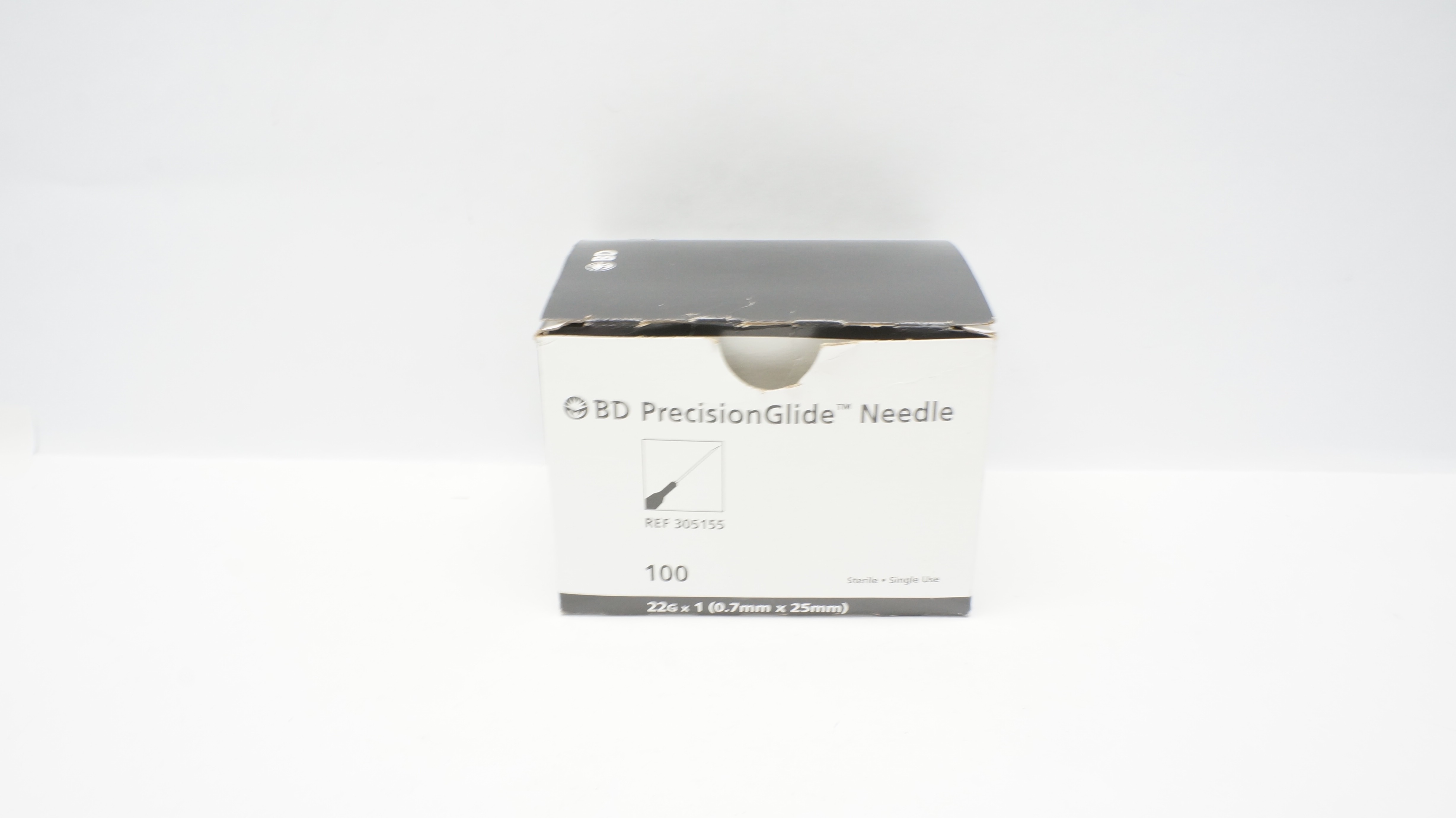 BD 305155 PrecisionGlide Ndle 22G x 1 (x) - Box of 71