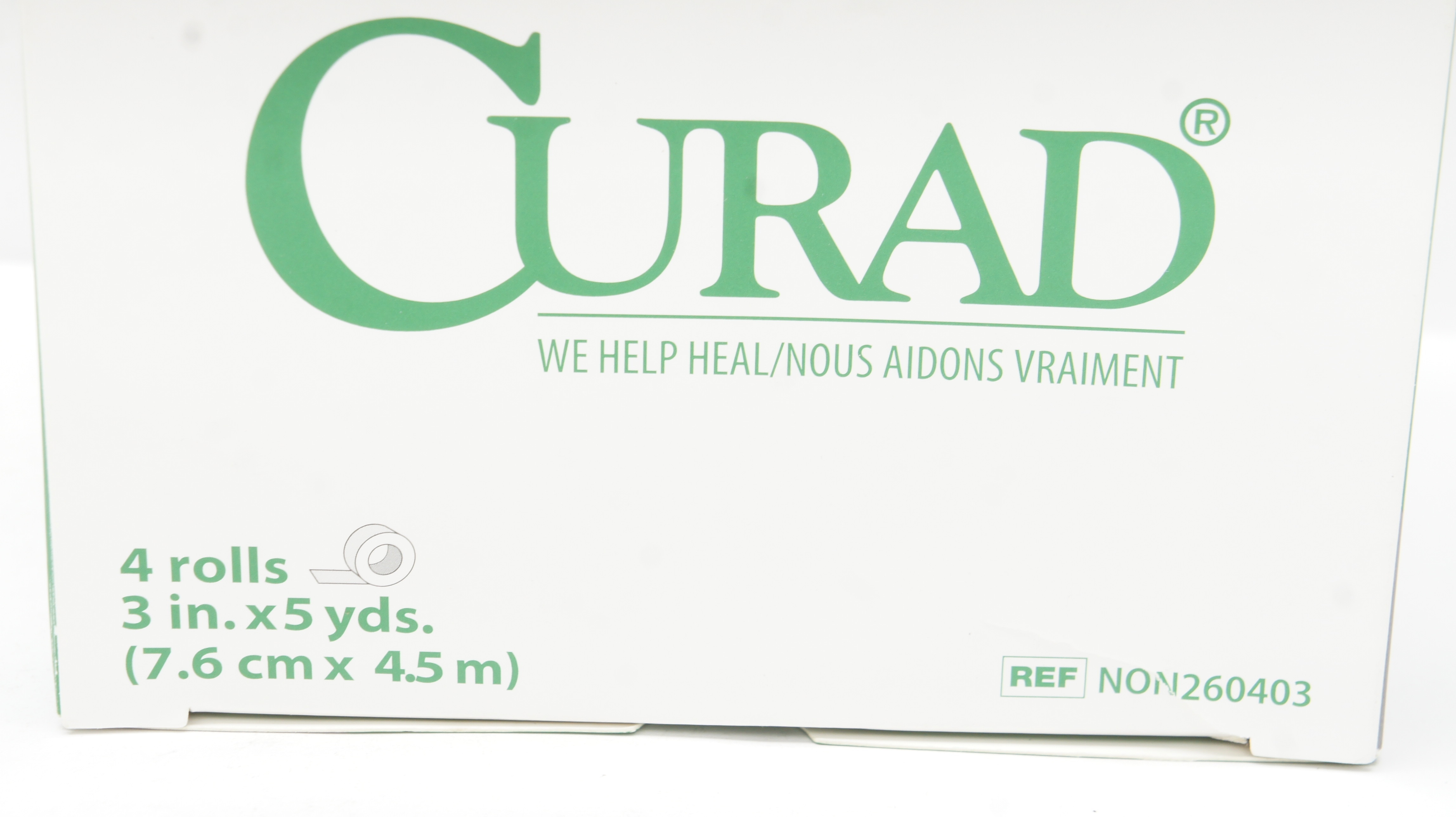 Medline NON260403 Curad  Elastic Adhesive Tape 3 inch x 5 yds - Box of 2