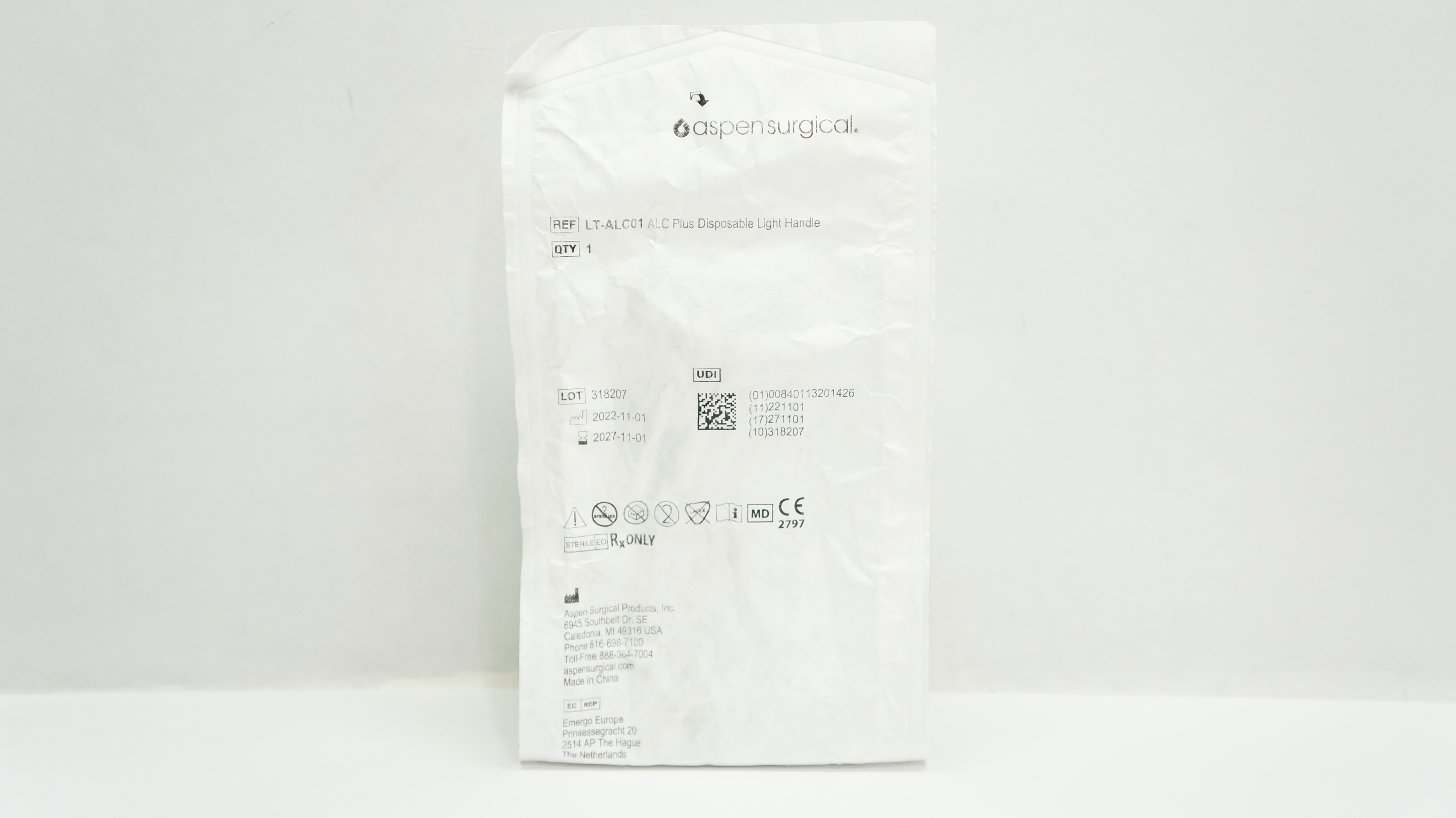 Aspen Surgical LT-ALC01 ALC Plus Disposable Light Handle