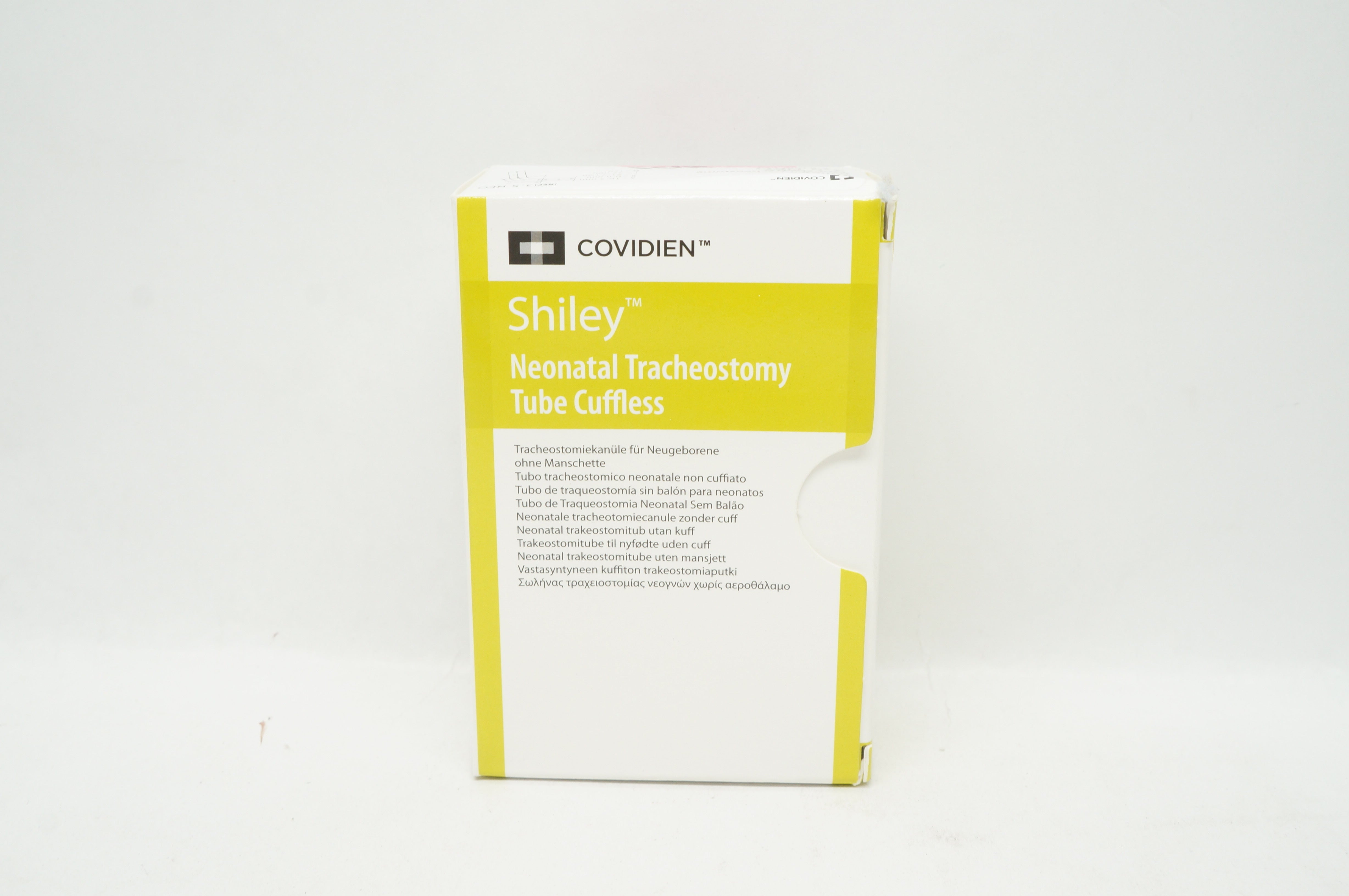 Covidien 3.5NEO  Shiley Neonatal Tracheostomy Tube Cuffless 3.5 x 5.2mm