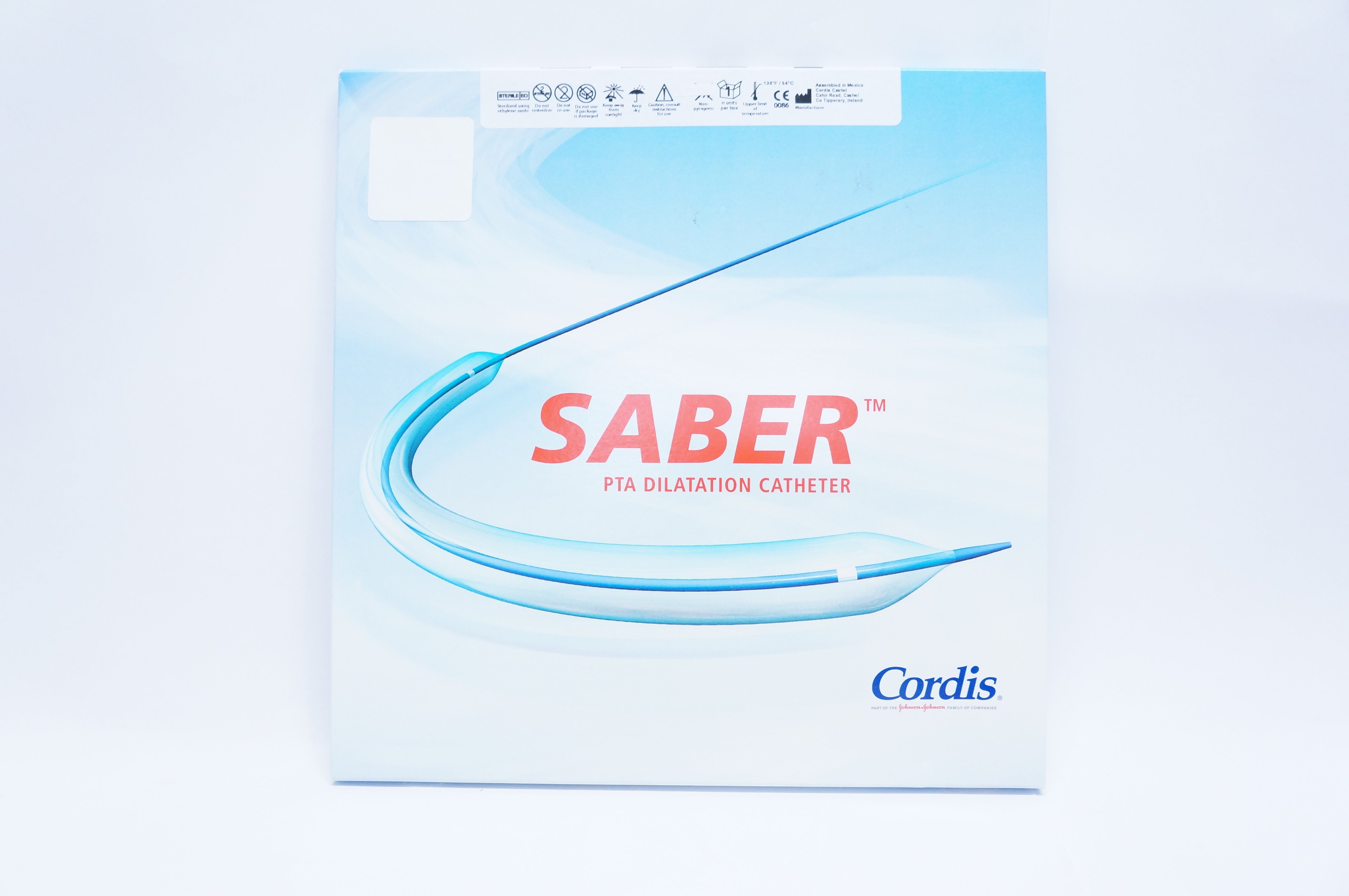 Cordis 48004015X SABER PTA Dilatation Cath. 4.0mm x 15cm (x)