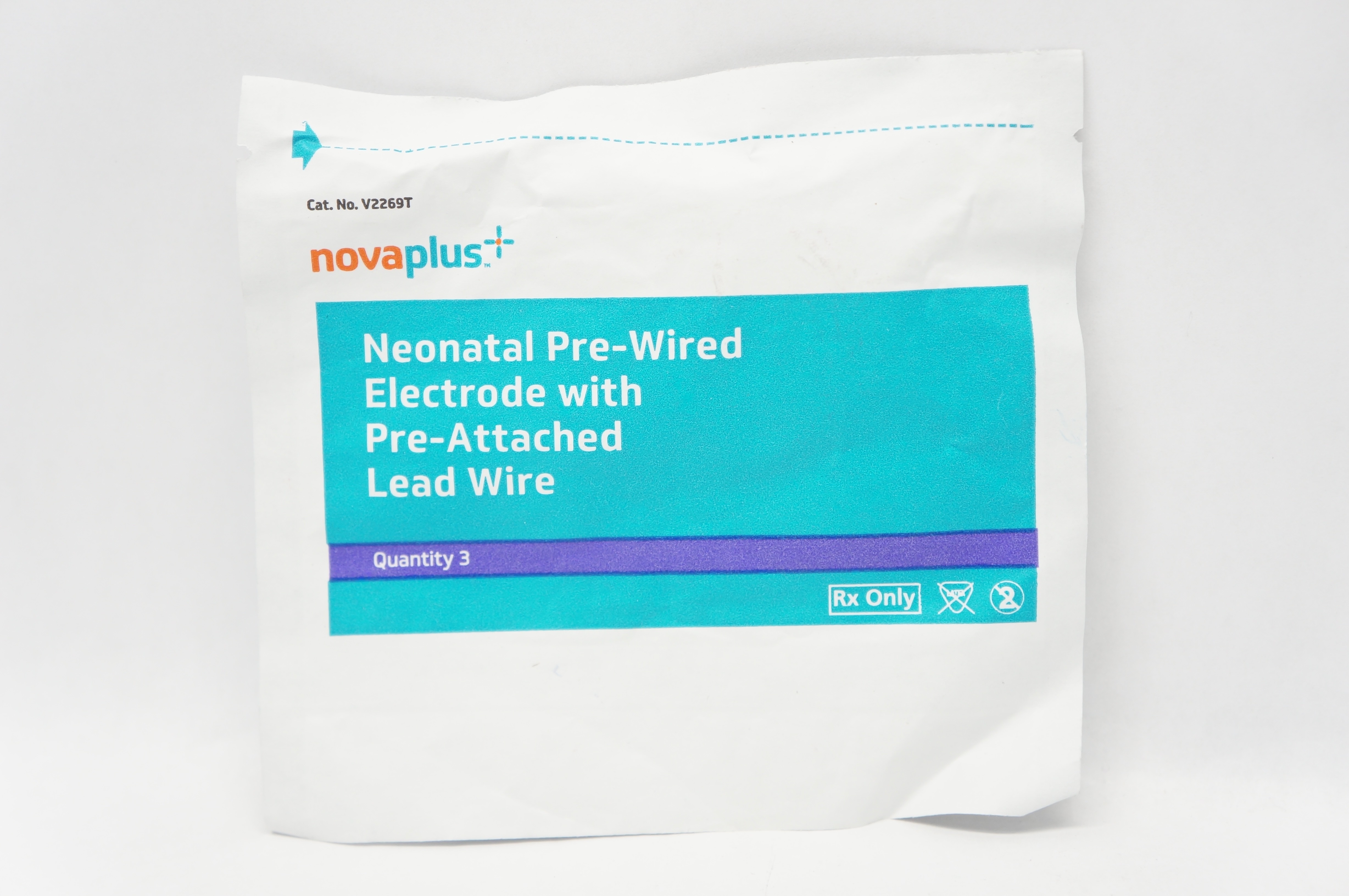 3M V2269T Novaplus Neonatal Pre-Wired Electrode  (x) - Pack of 3