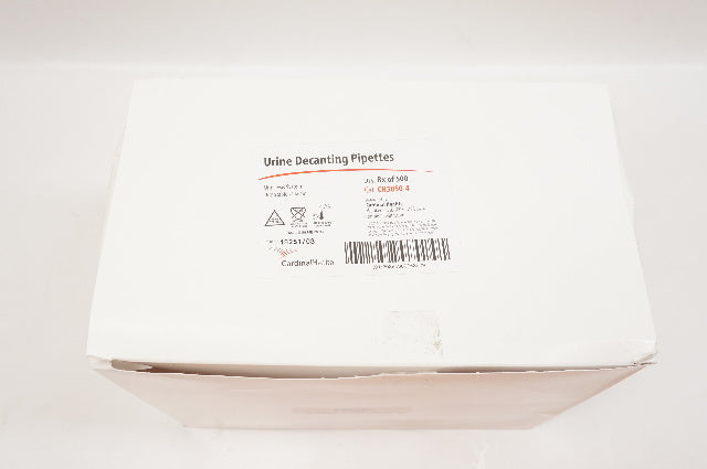 Cardinal Health CH3050-4 Urine Decanting Pipettes - Box of 500