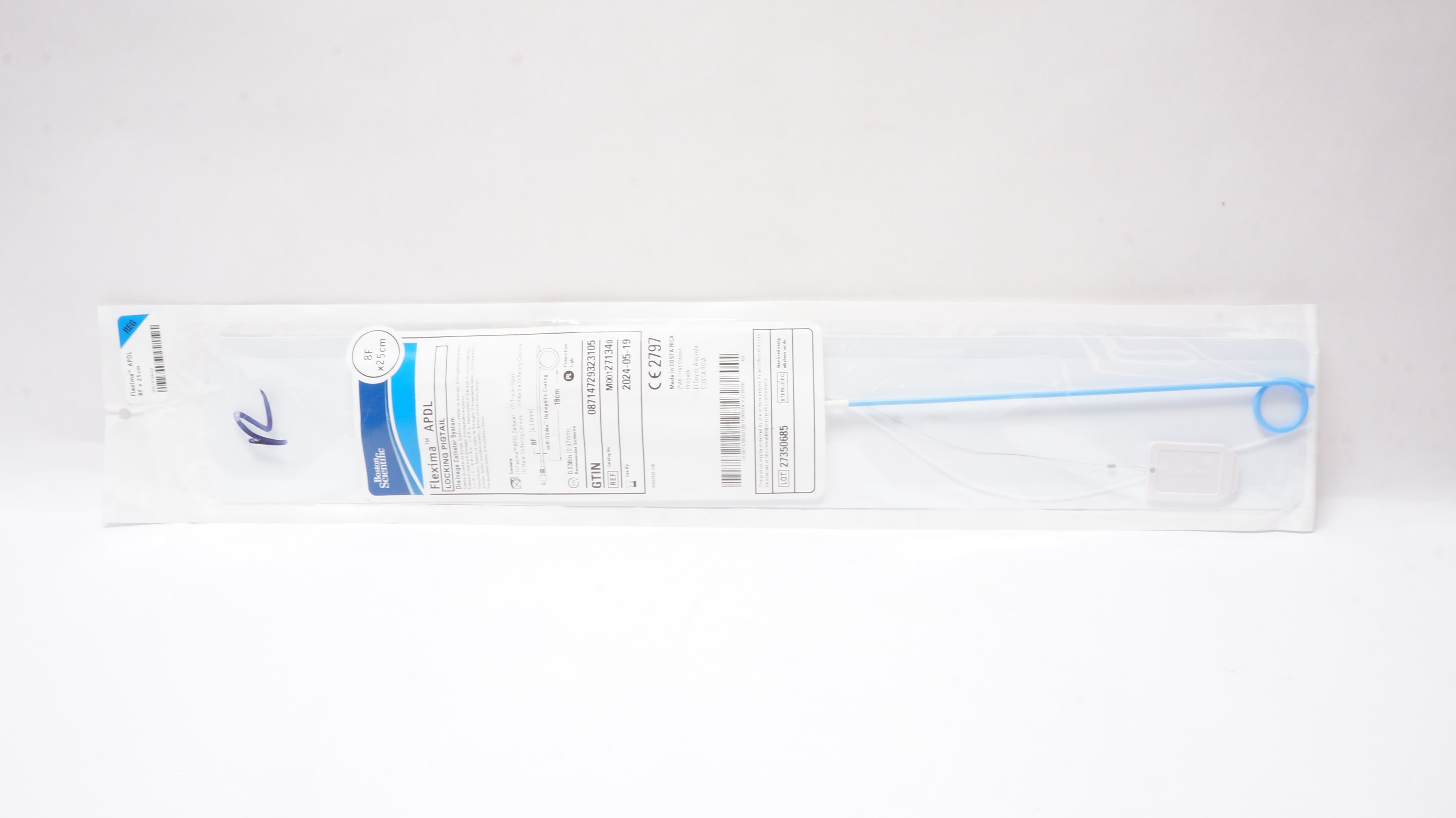 Boston Scientific M001271340 Flexima APDL Drainage Cath. System 8F x 25cm