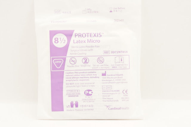 Cardinal Health 2D72NT85X Protexis Latex Micro Surgical Gloves, Size 8-1/2 (x)