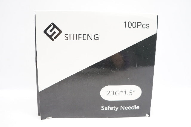 Shifeng N-2315 Chengdu Xinjin Shifeng Safety Ndle 23G x 1.5inch - Box of 100