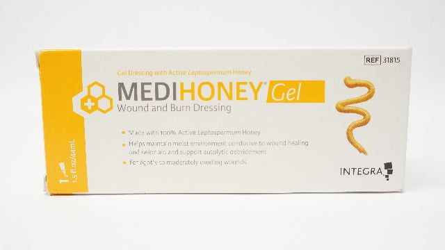 Derma Sciences 31815 Integra MediHoney Gel Wound and Burn Dressing 1.5 fl.oz (x)