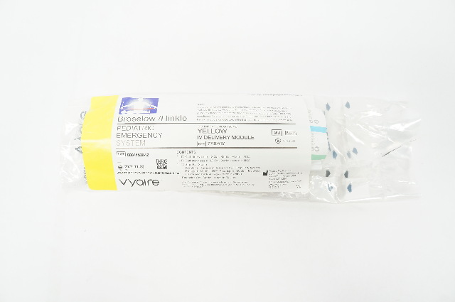Vyaire 7700YIV Broselow/Hinkle Pediatric Emergency System Yellow (x)