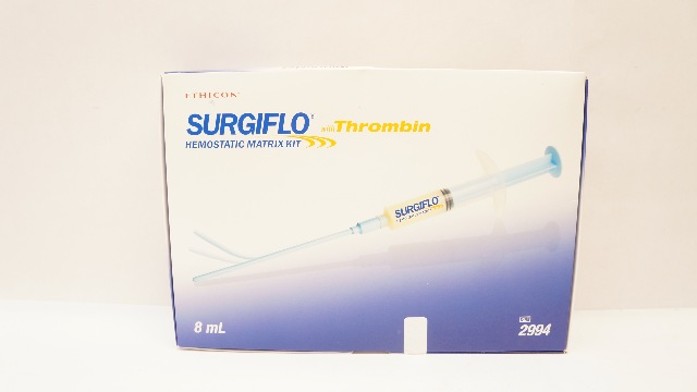 Ethicon 2994 Ferrosan Surgiflo with Thrombin Hemostatic Matrix Kit 8 mL (x)