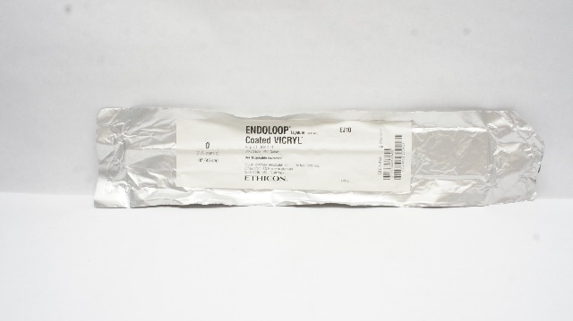 Ethicon EJ10 0 ENDOLOOP Ligature Made with COATED VICRYL 18inch (x)
