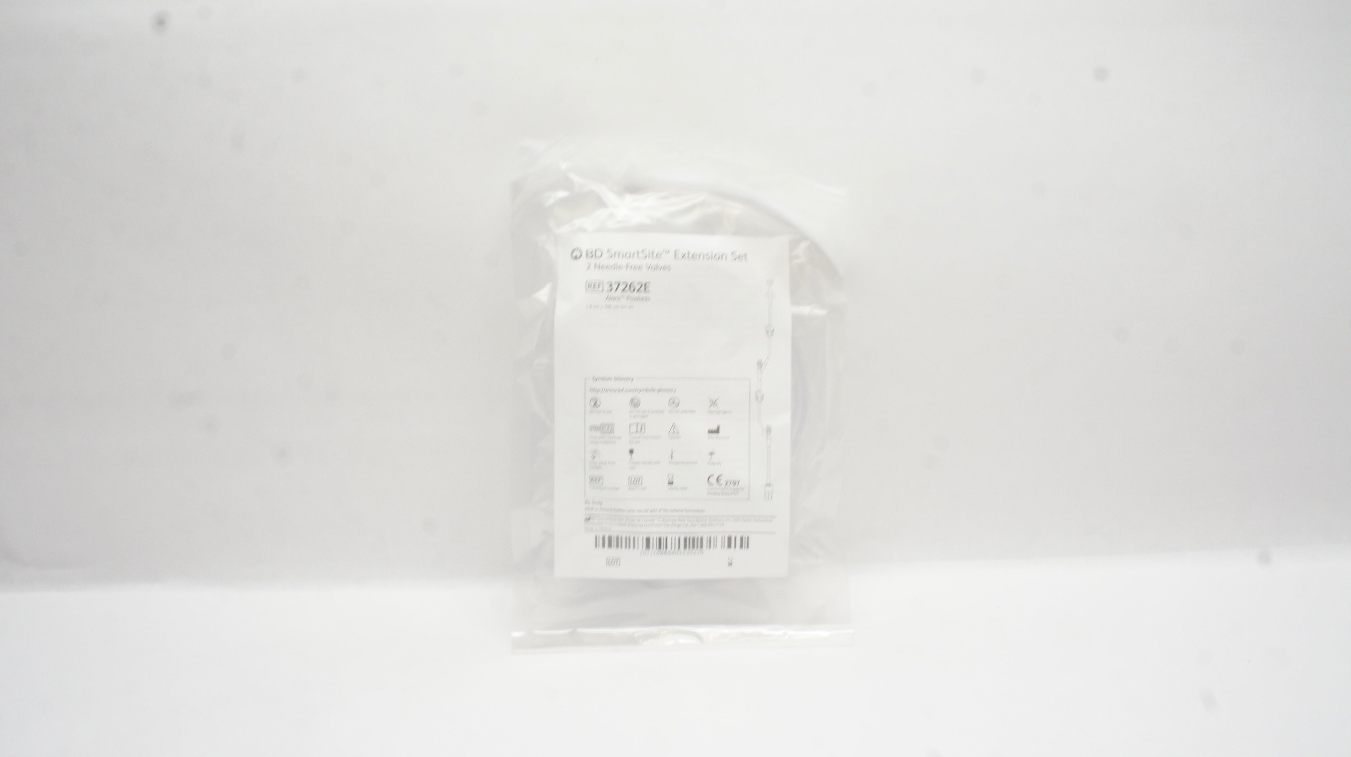 BD 37262E SmartSite Extension Set 2-Ndle. Free Valves 6mL x 41inch
