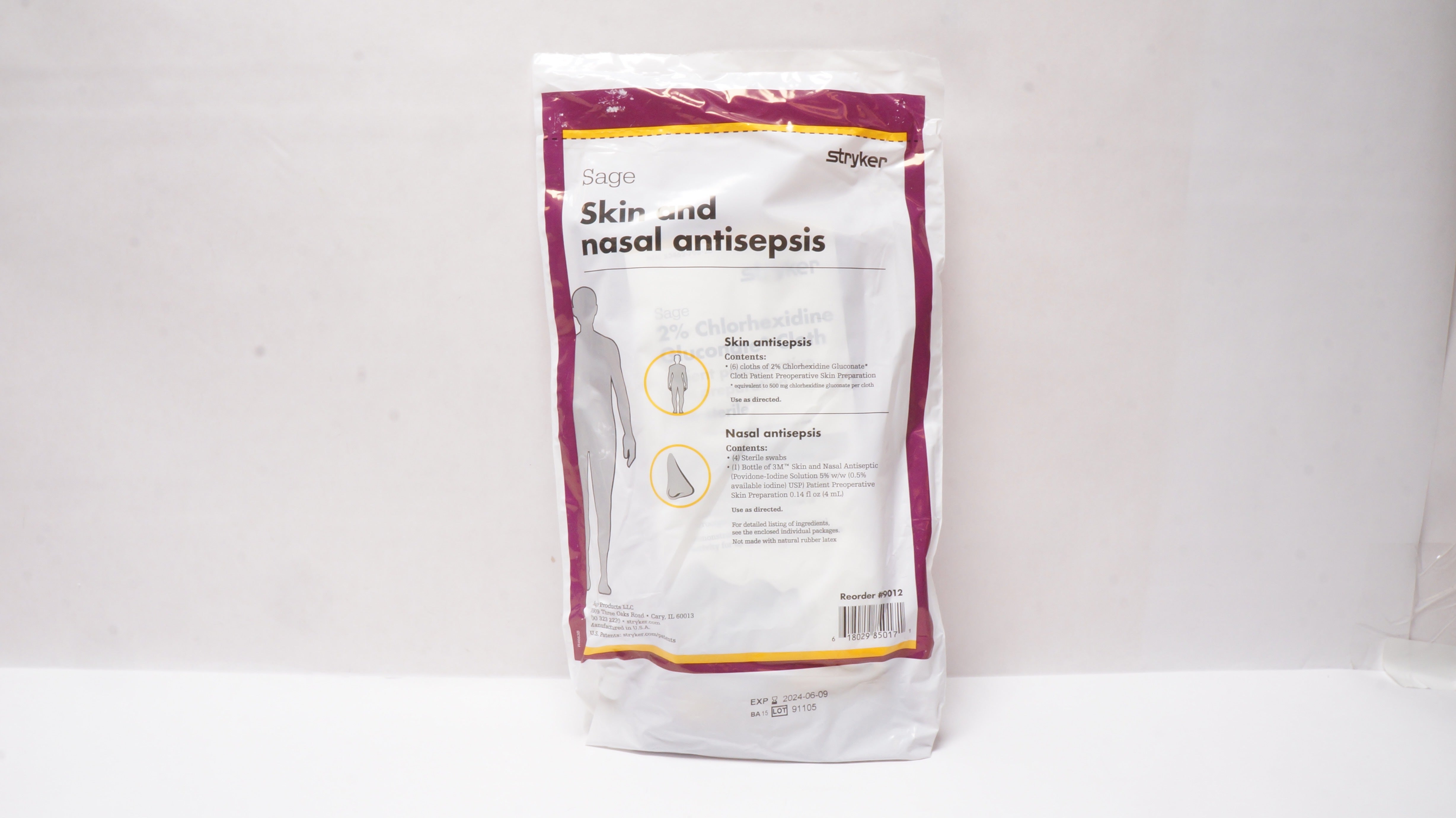 Stryker 9012 Skin and Nasal Antisepsis