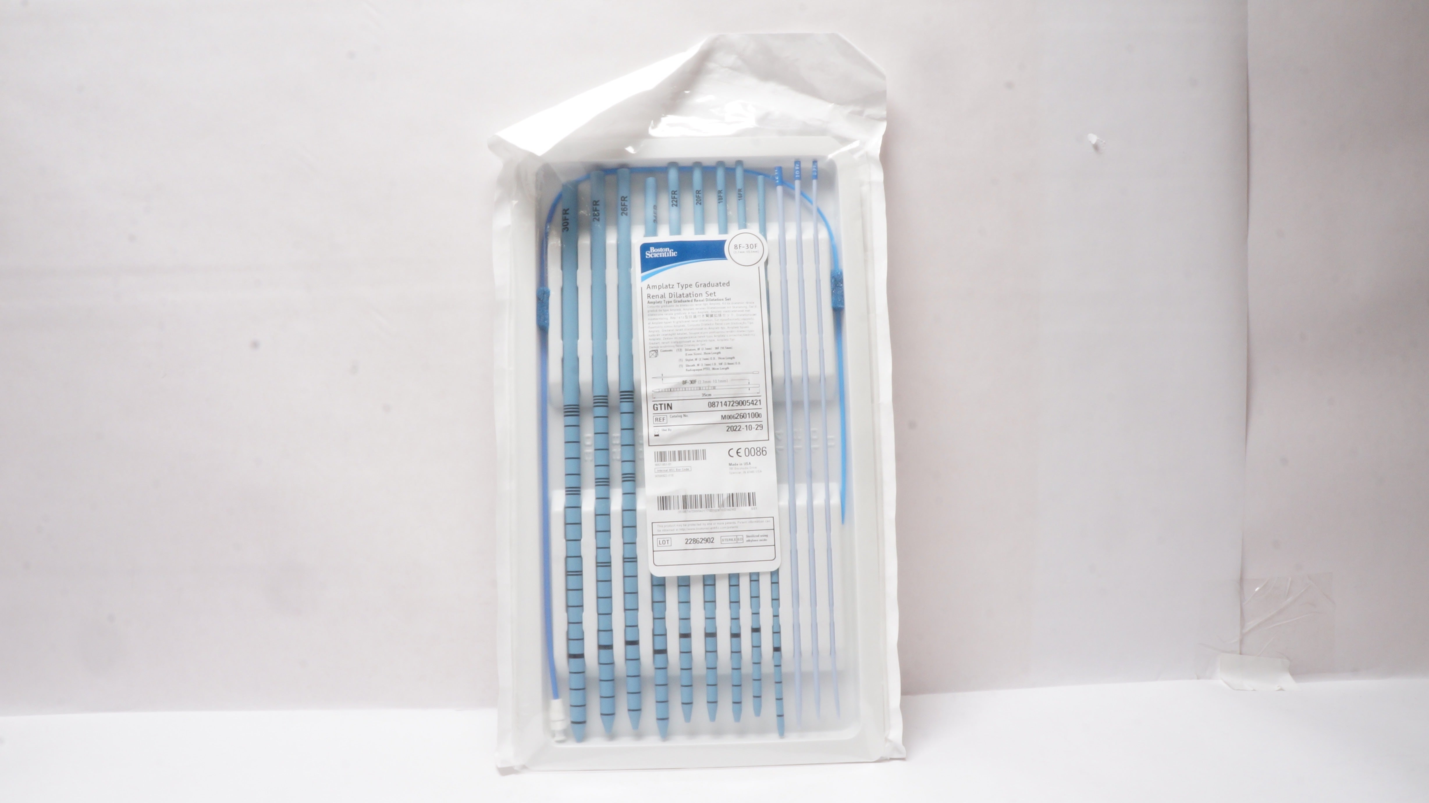 Boston Scientific M0062601000 Amplatz Type Graduated Dilatation Set, 8F-30F (x)