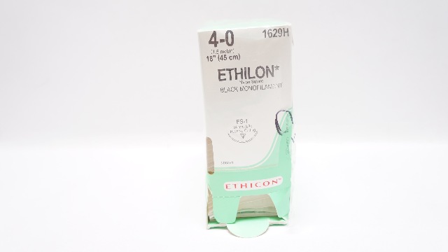 Ethicon 1629H 4-0 ETHILON FS-1 24mm 3/8c Reverse Cutting 18inch (x) - Box of 36